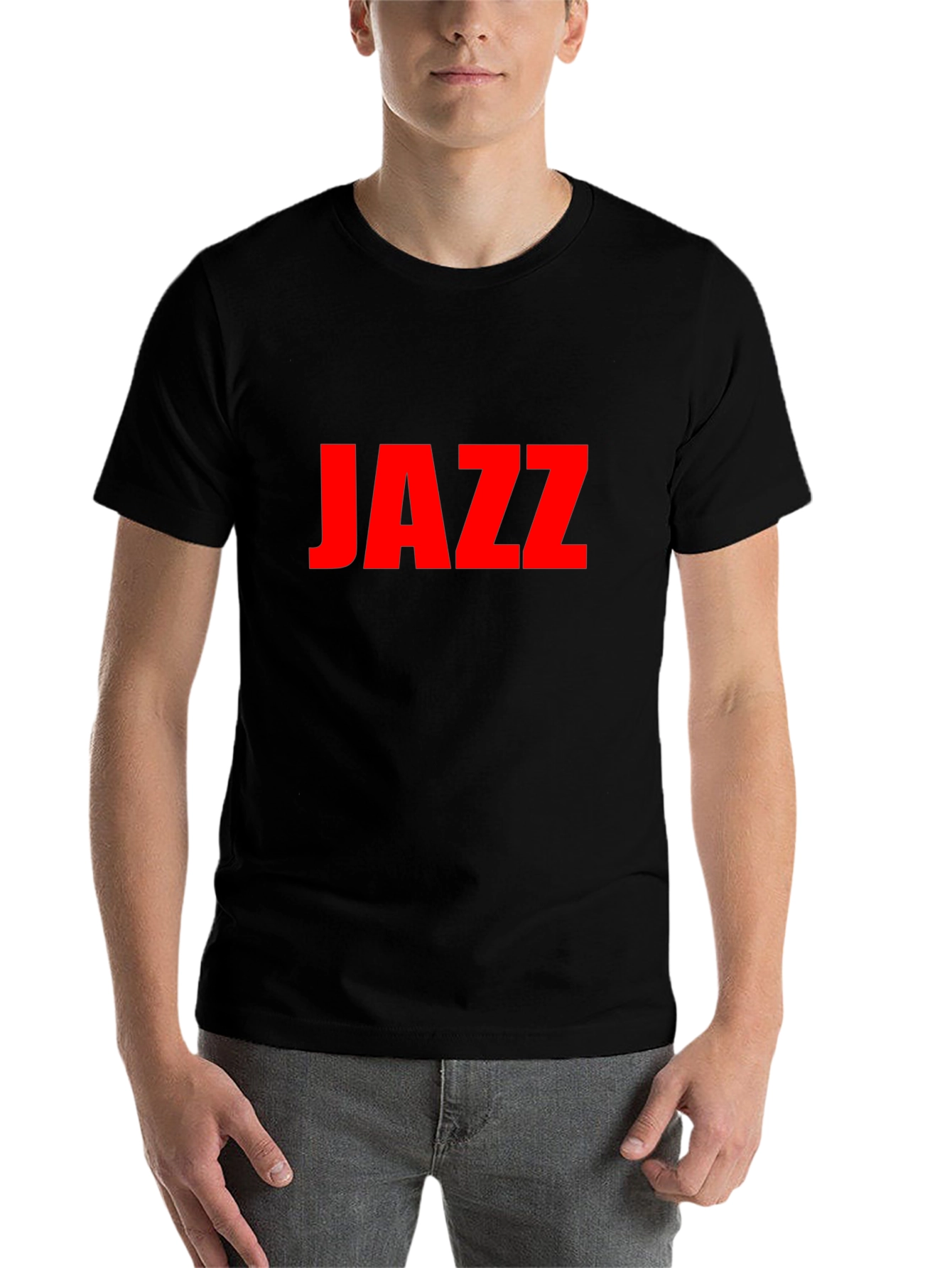 Bold Jazz Graphic T-Shirt - Classic Style