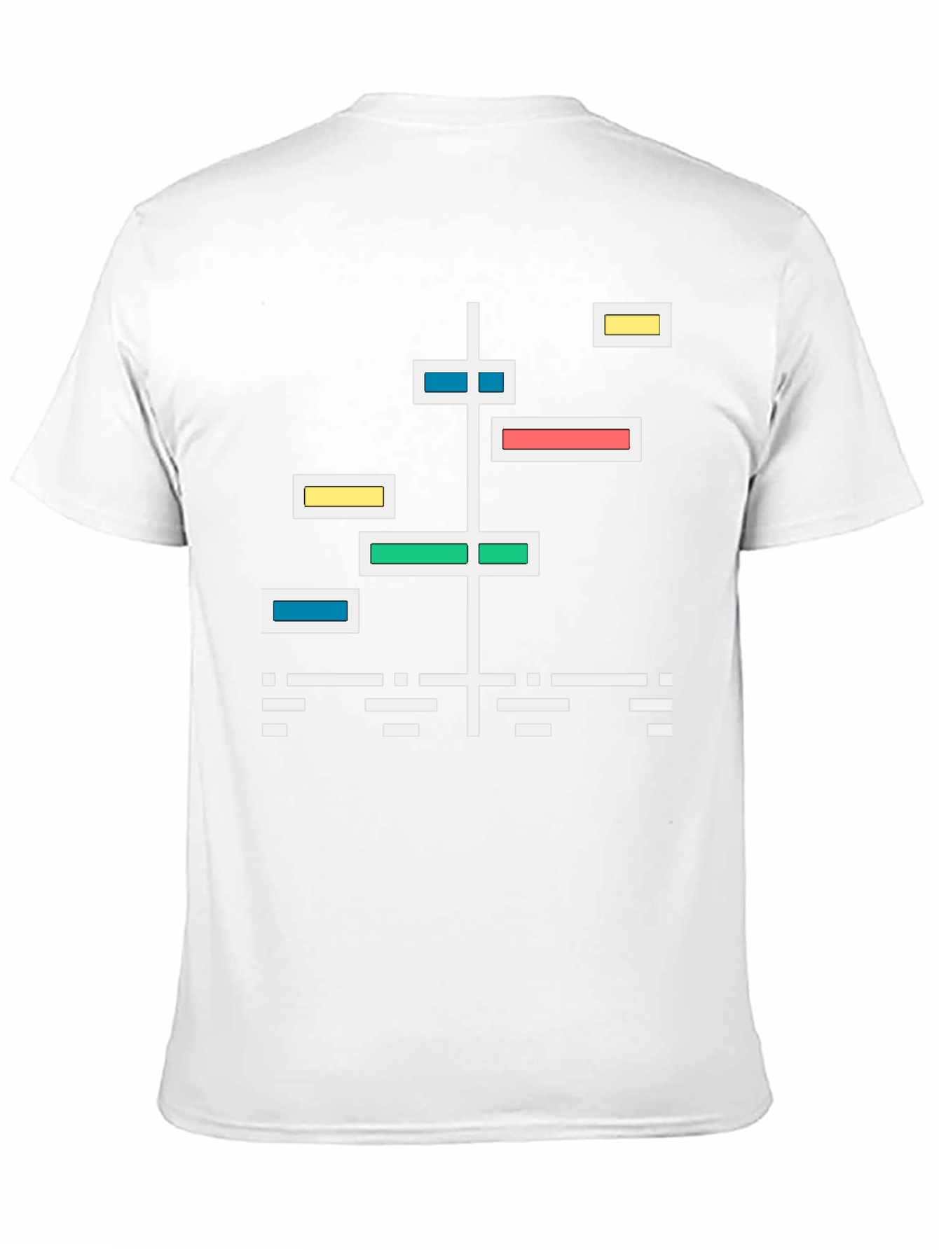 Abstract Graphic Tee - Modern Geometric Design