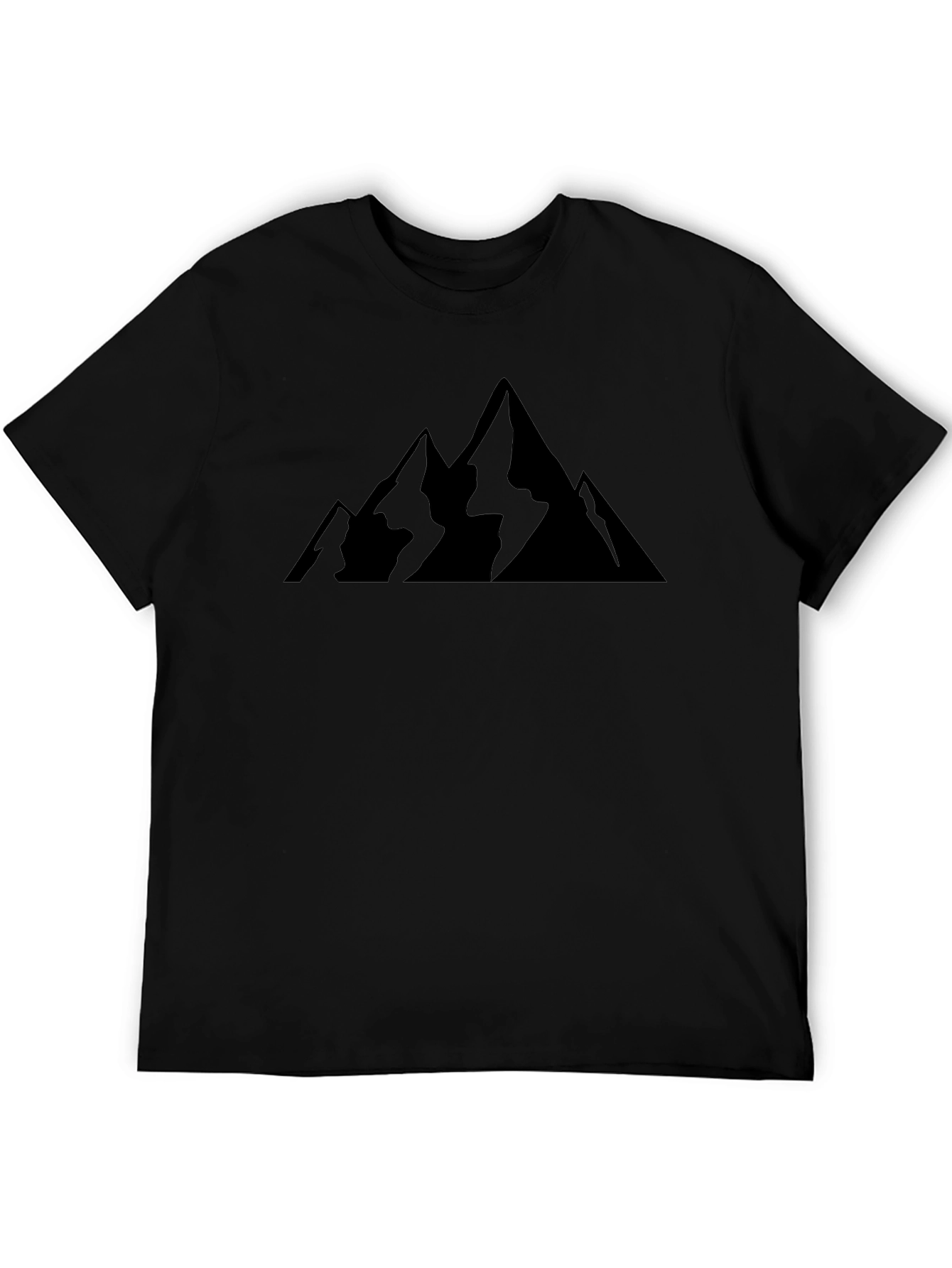 Black Mountain Graphic Tee - Outdoor Adventure Shirt