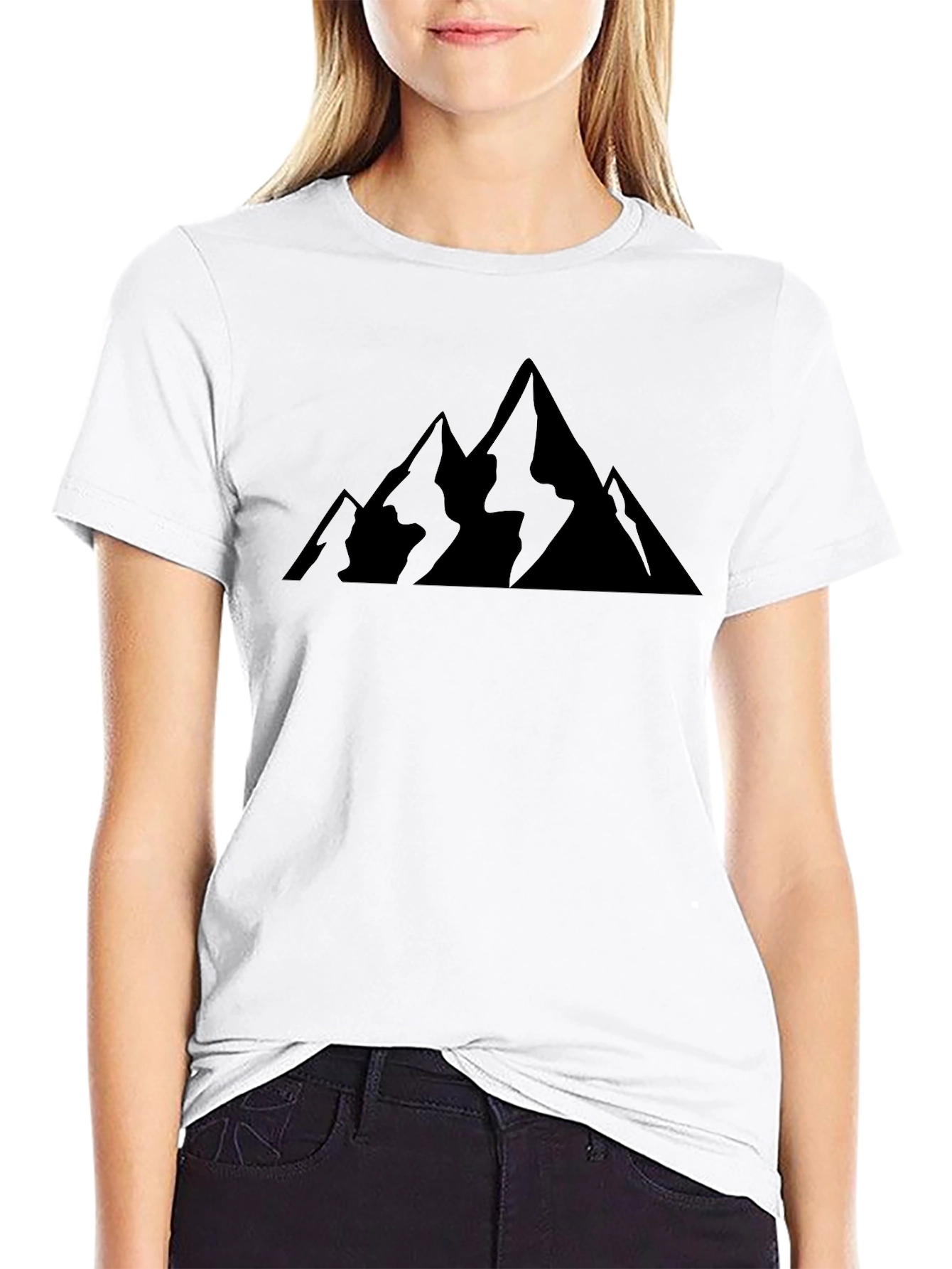 Black Mountain Graphic Tee - Outdoor Adventure Shirt