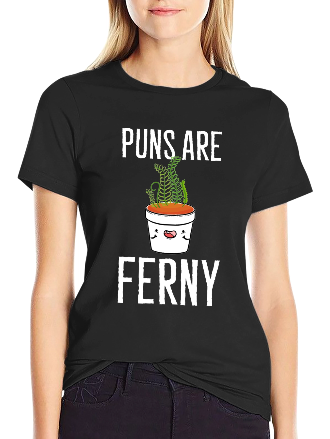 Puns Are Ferny T-Shirt - Funny Plant Pun Tee