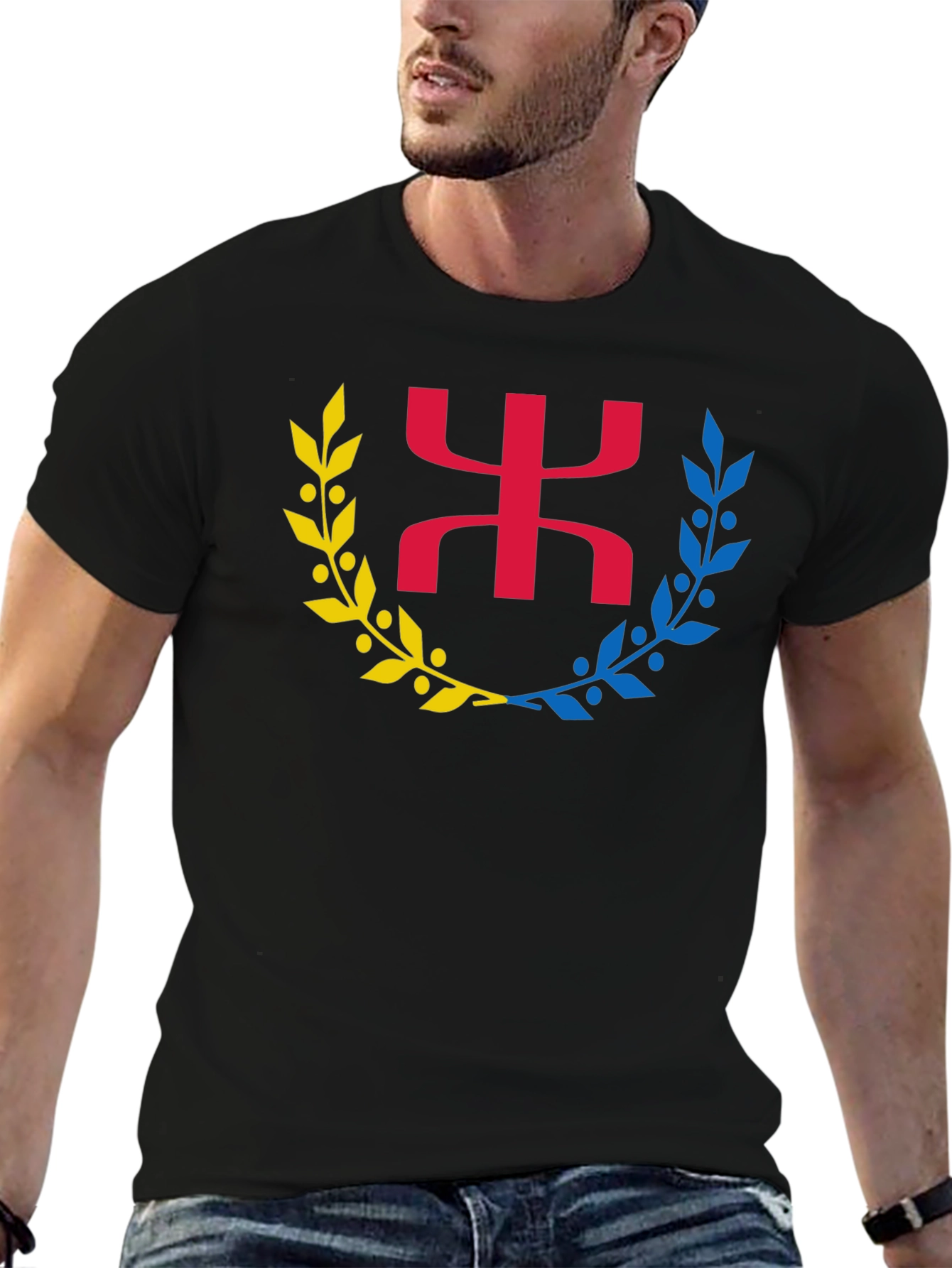 Berber Symbol Black T-Shirt