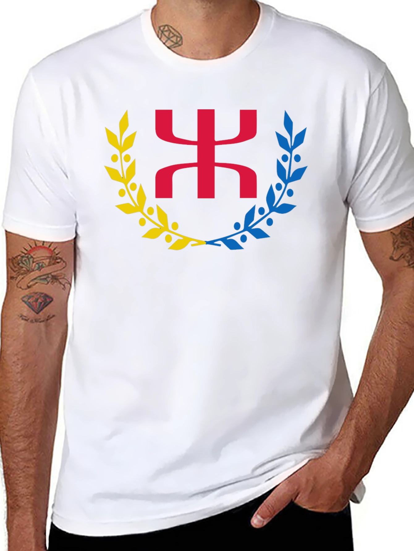 Berber Symbol Black T-Shirt