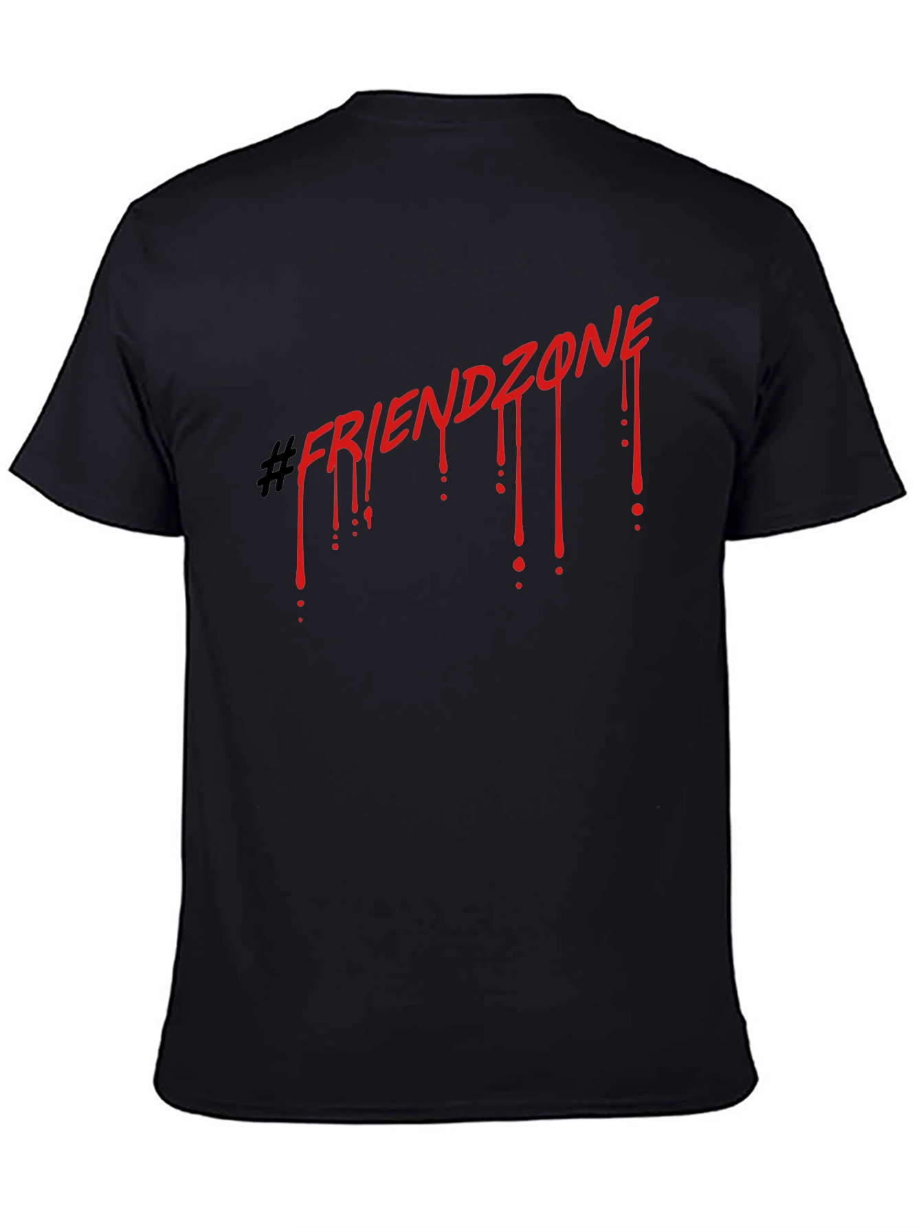 Friendzone Tee - Red Drip Design