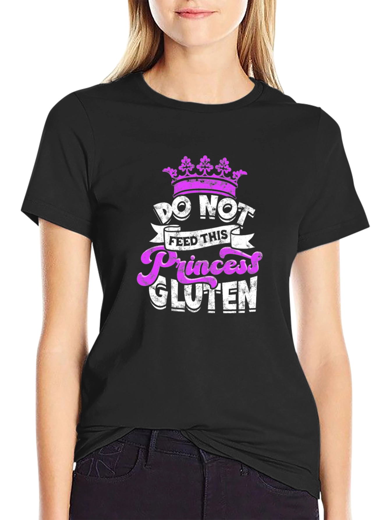 Do Not Feed Princess Gluten T-Shirt