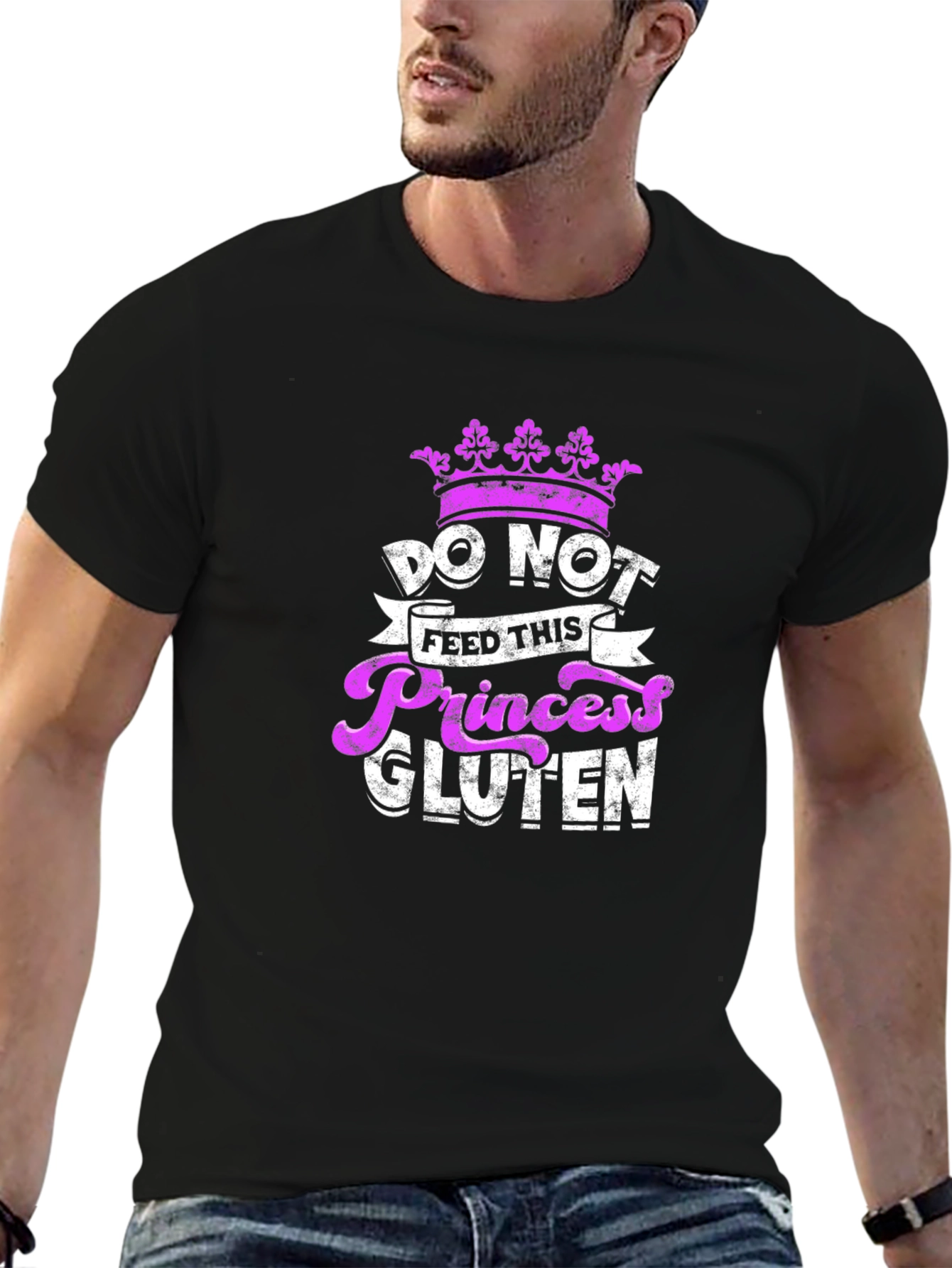 Do Not Feed Princess Gluten T-Shirt