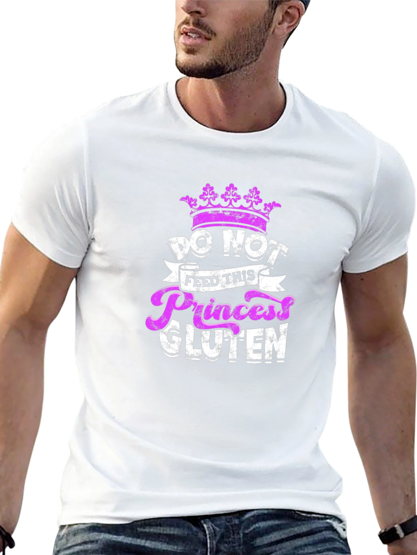 Do Not Feed Princess Gluten T-Shirt