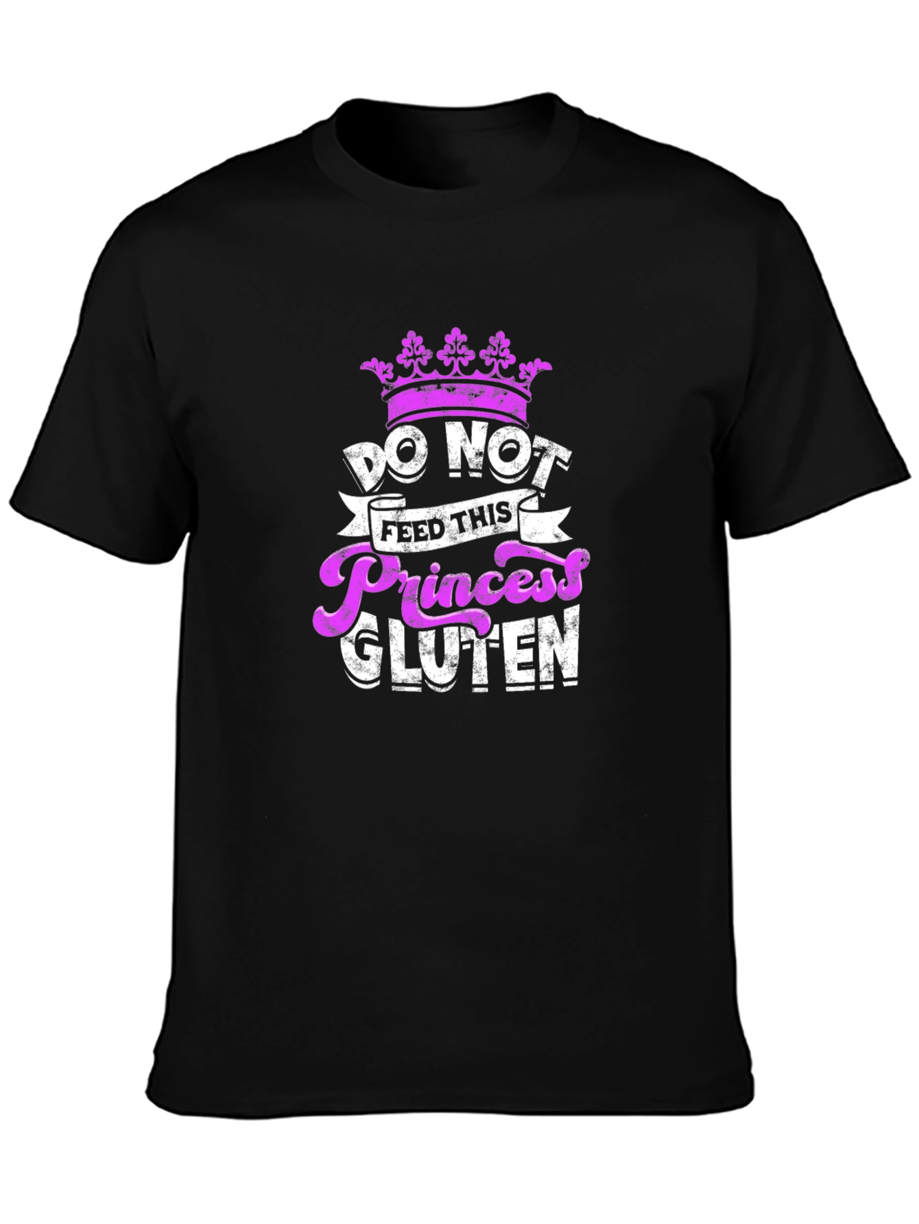 Do Not Feed Princess Gluten T-Shirt