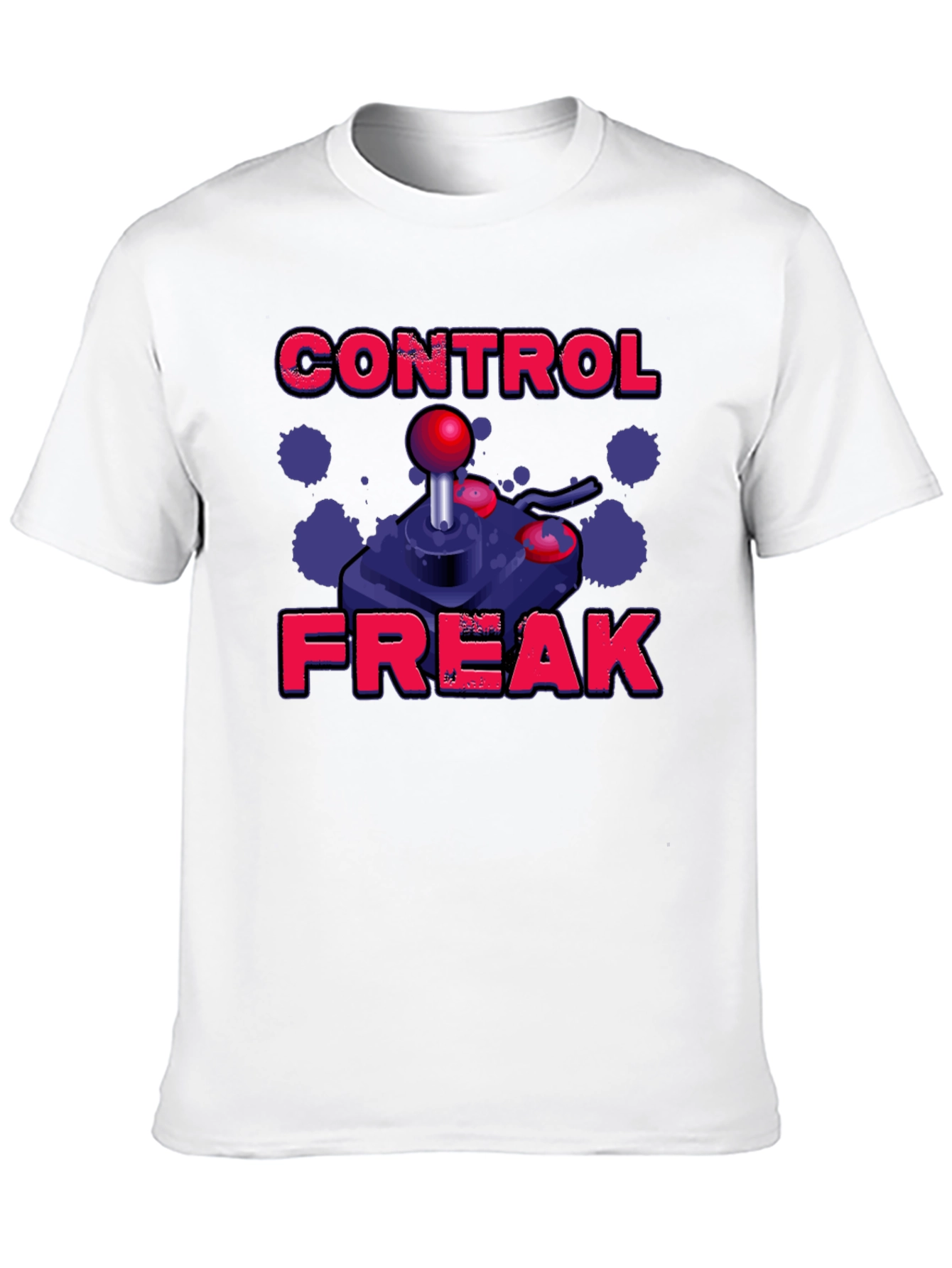 Control Freak Graphic T-Shirt - Gamer Style