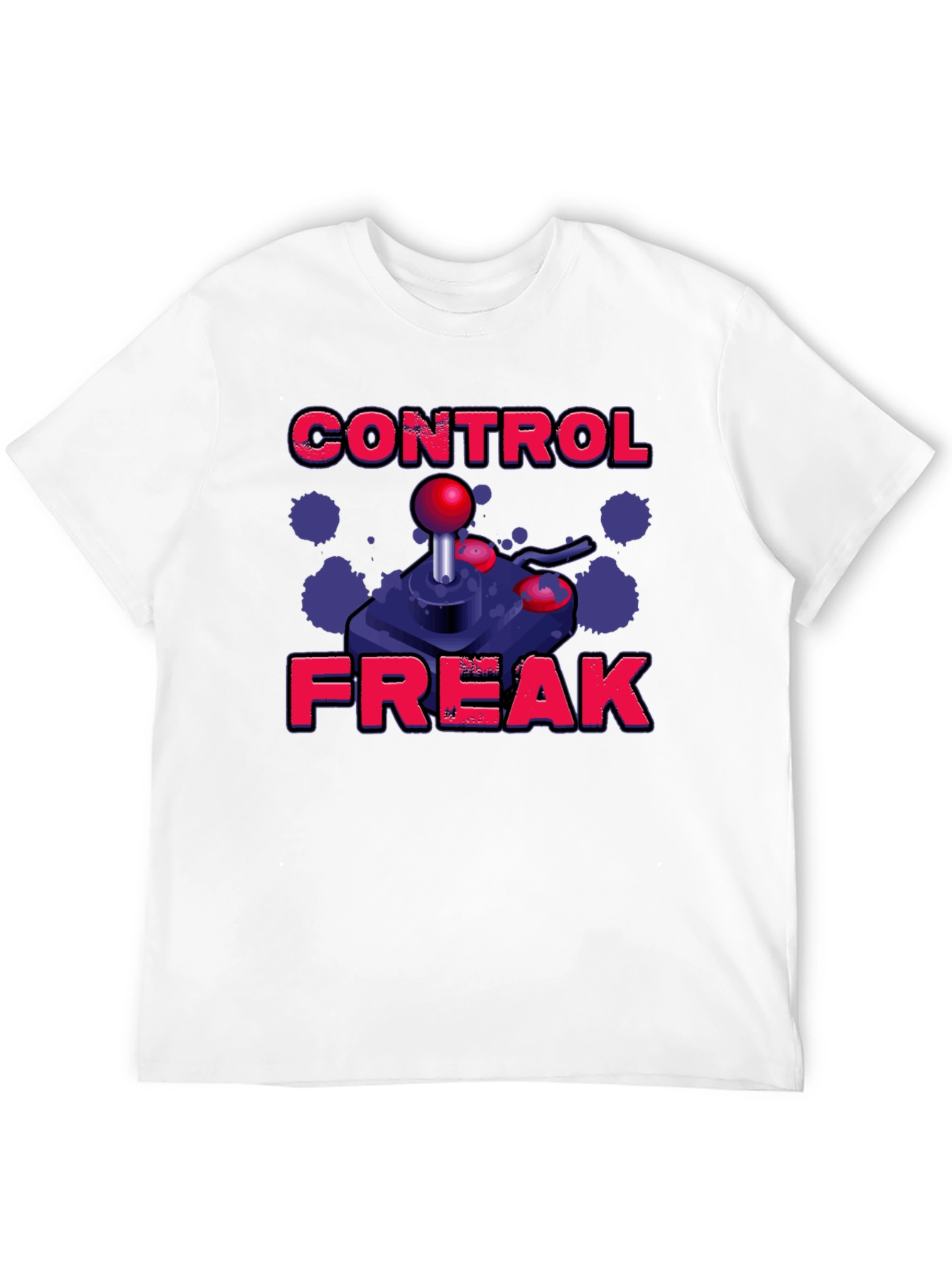 Control Freak Graphic T-Shirt - Gamer Style