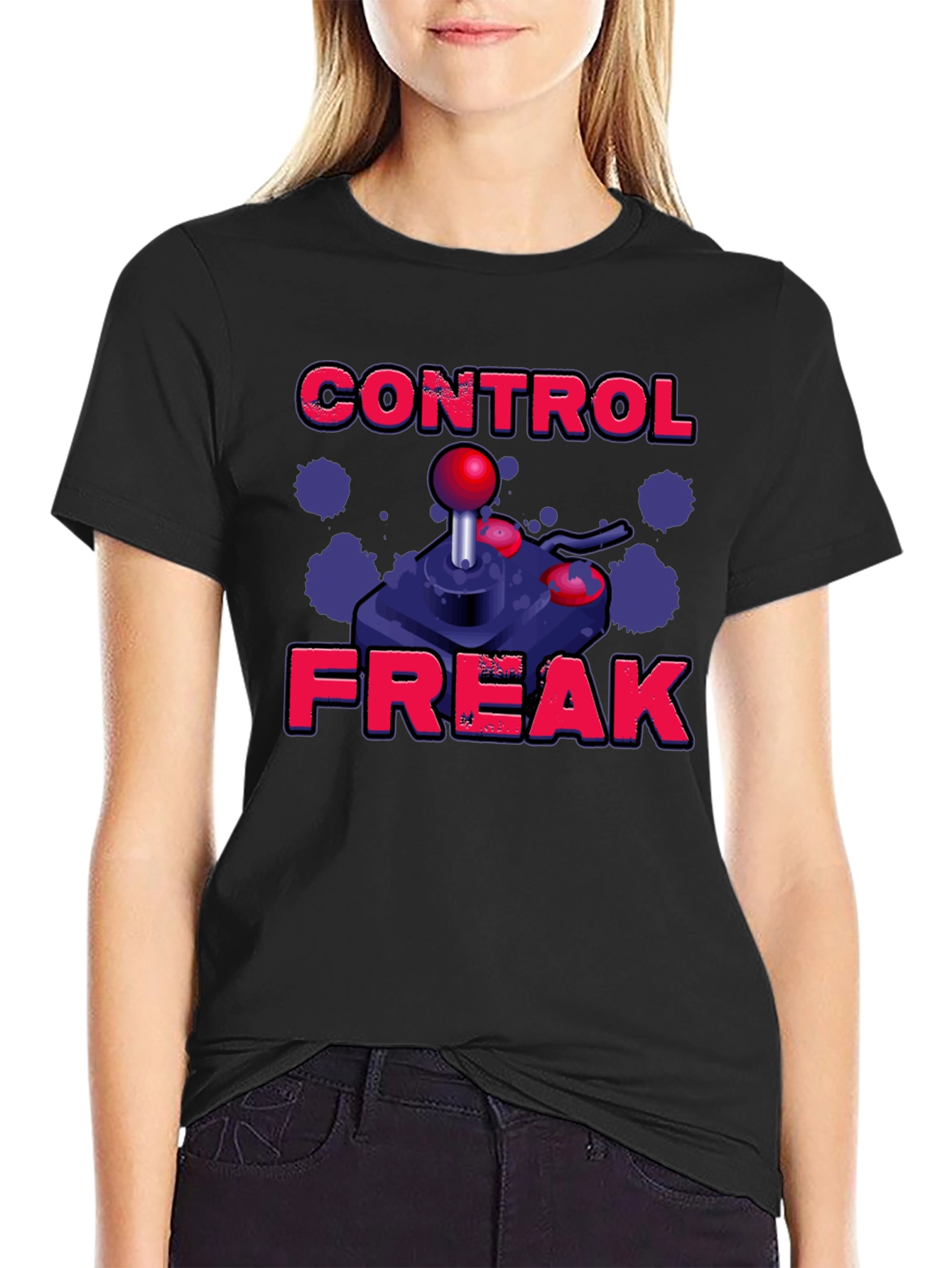 Control Freak Graphic T-Shirt - Gamer Style