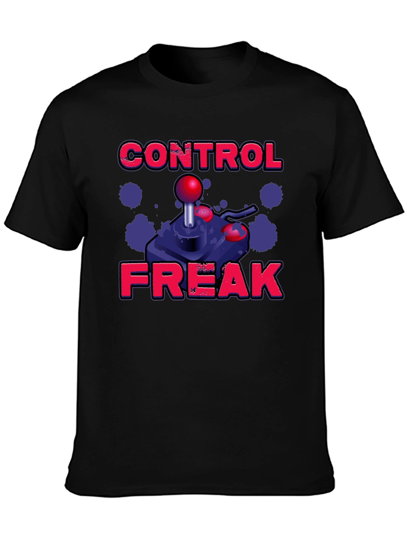 Control Freak Graphic T-Shirt - Gamer Style