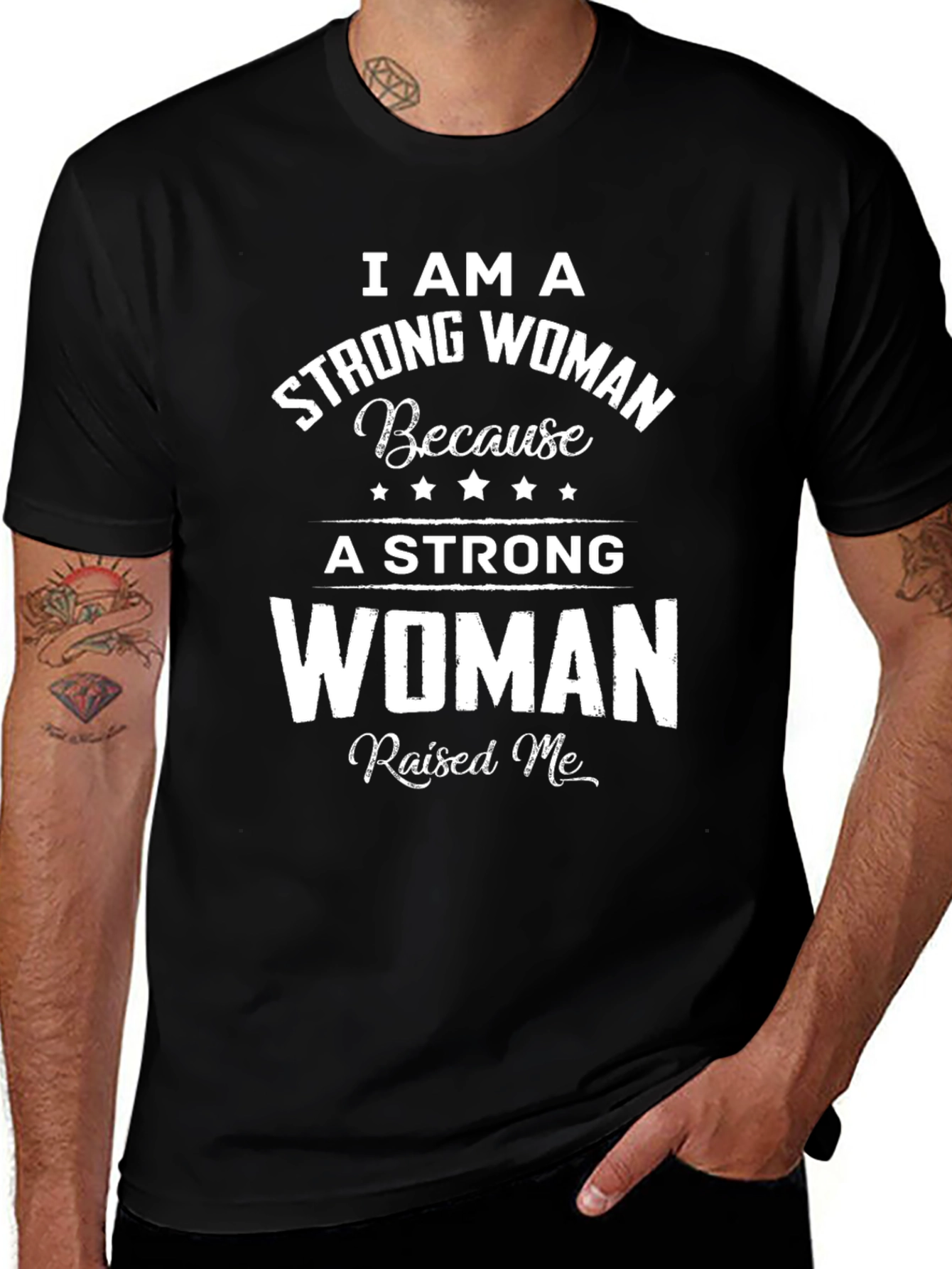 Strong Woman T-Shirt - Inspirational Graphic Tee