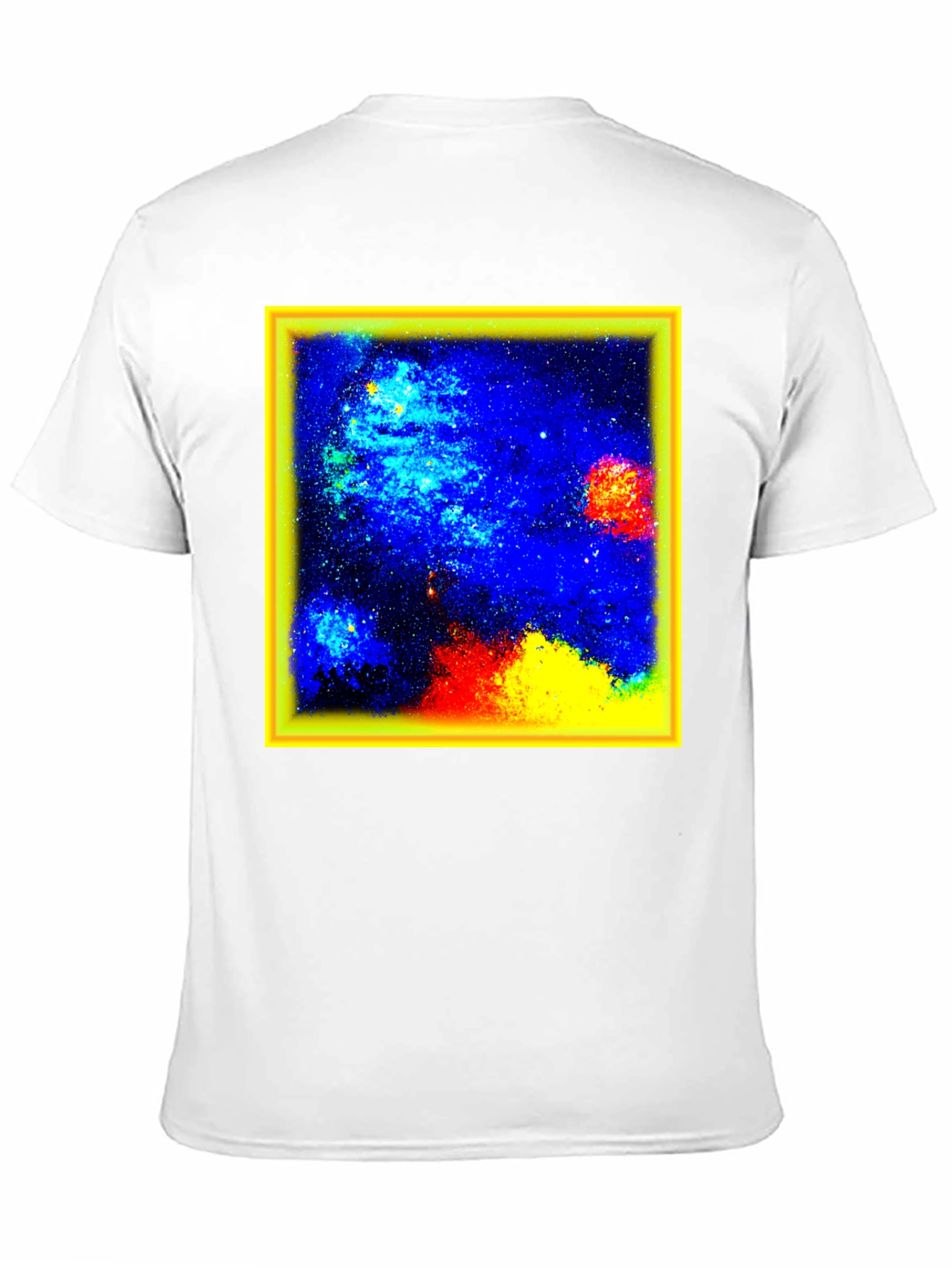 Nebula Graphic Tee - Black Cotton Blend