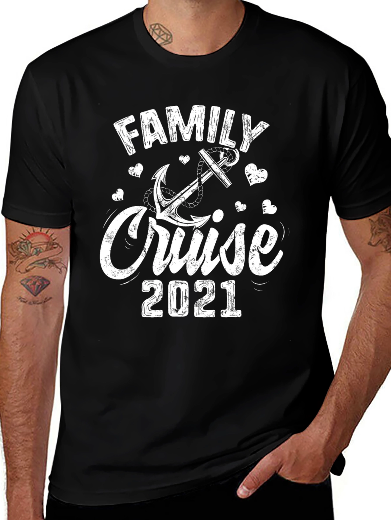 Family Cruise 2021 T-Shirt - Vacation Trip Tee