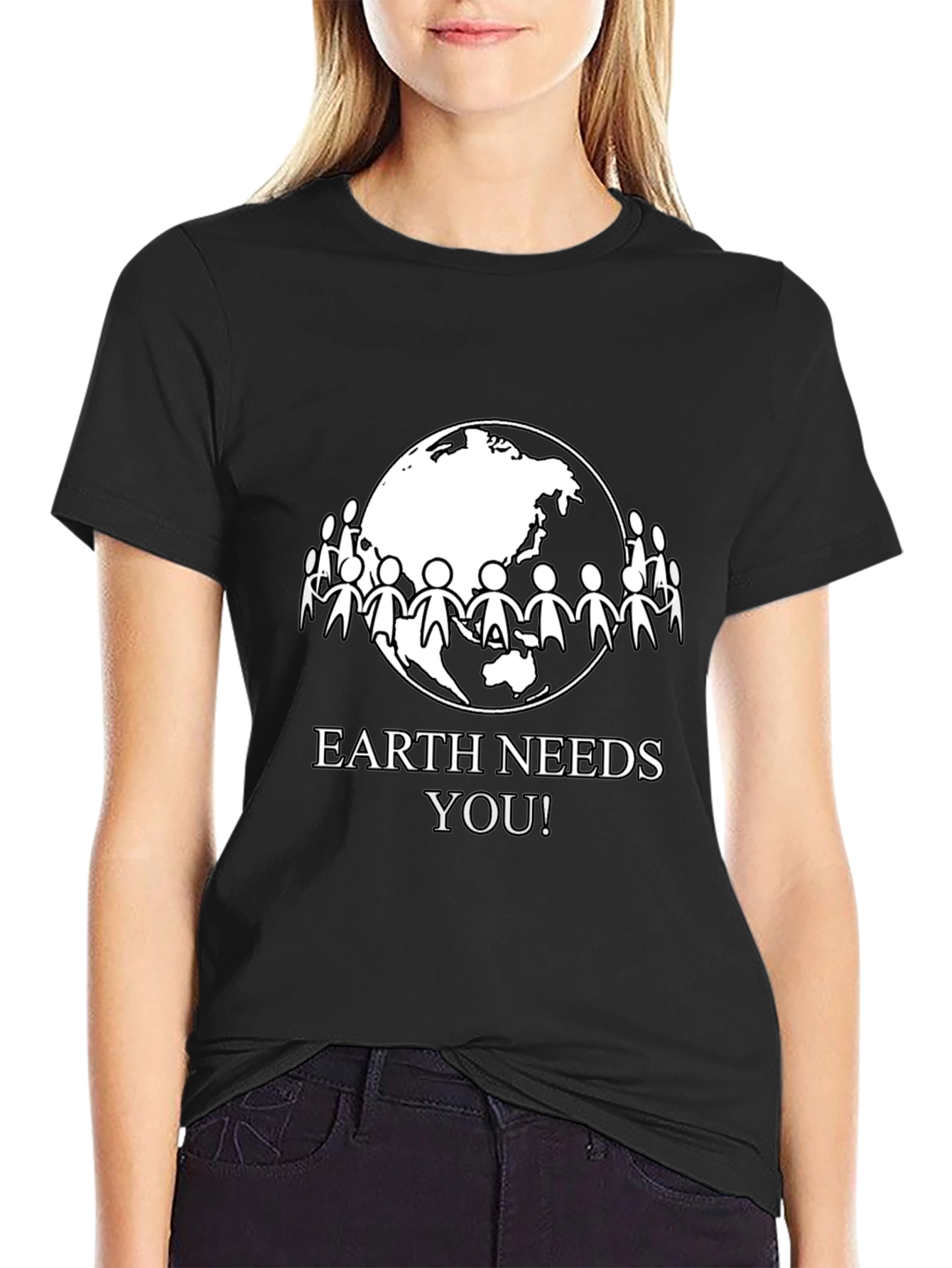 Earth Needs You T-Shirt - Eco-Friendly Design