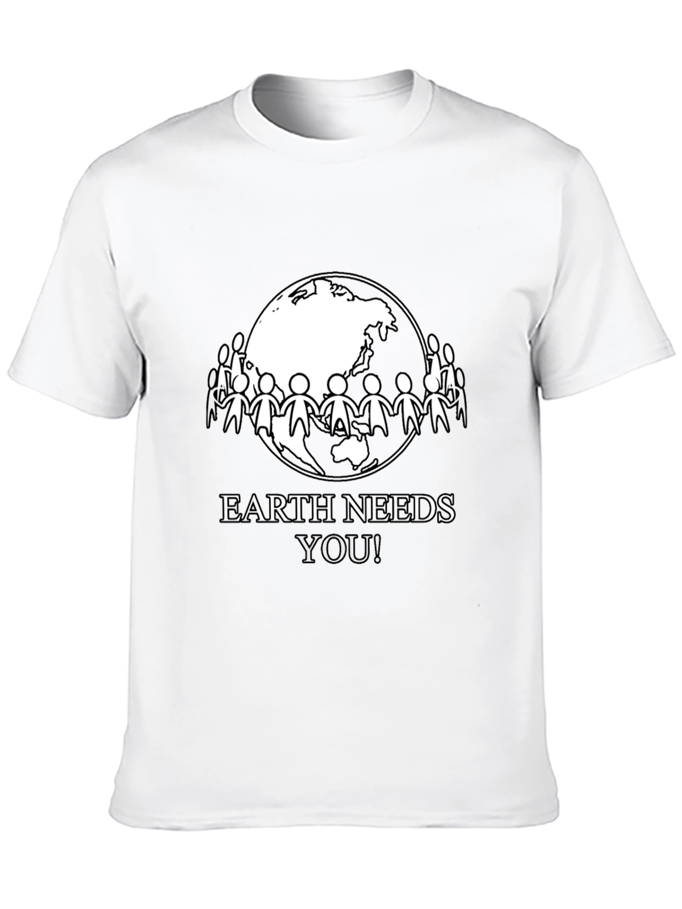 Earth Needs You T-Shirt - Eco-Friendly Design