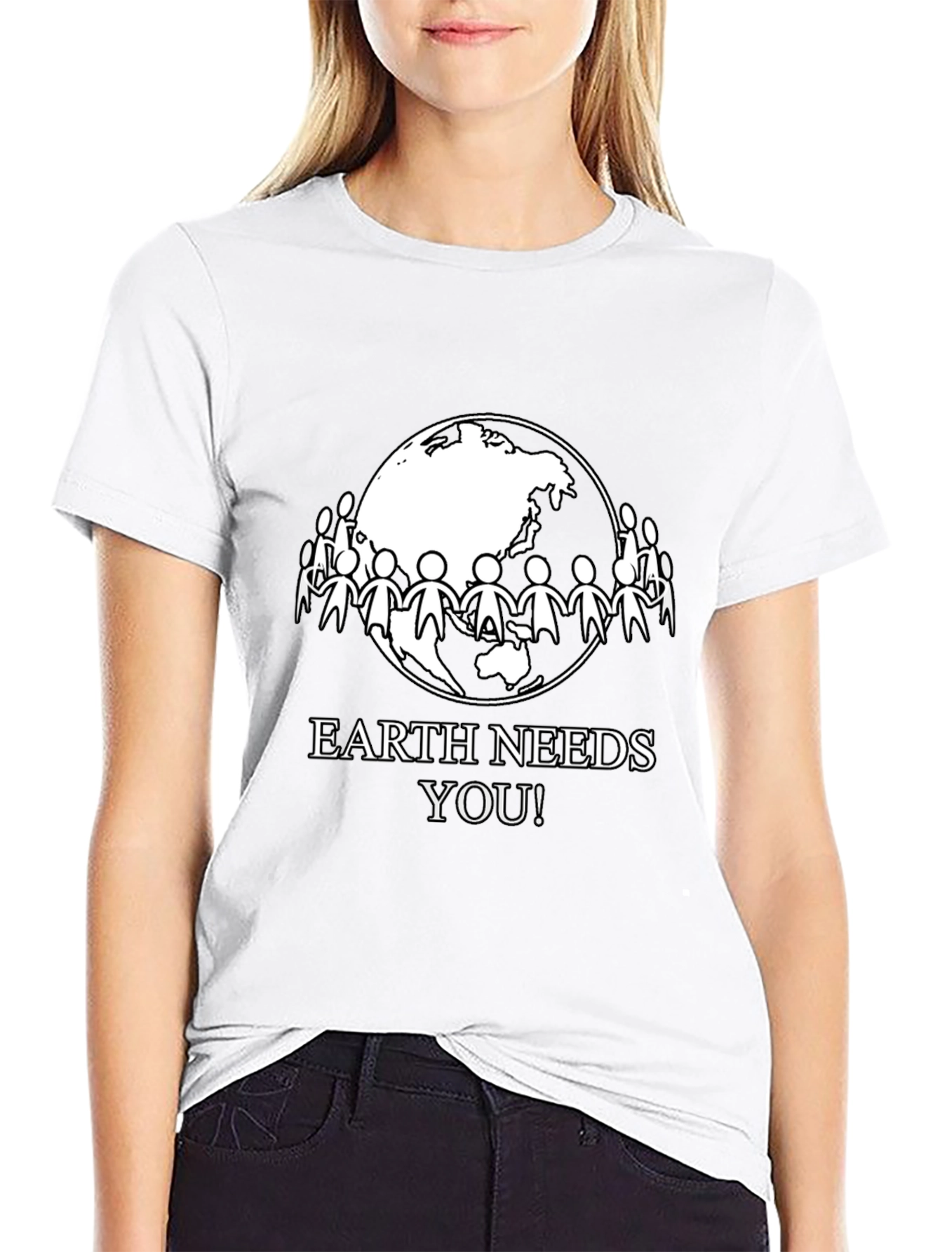 Earth Needs You T-Shirt - Eco-Friendly Design