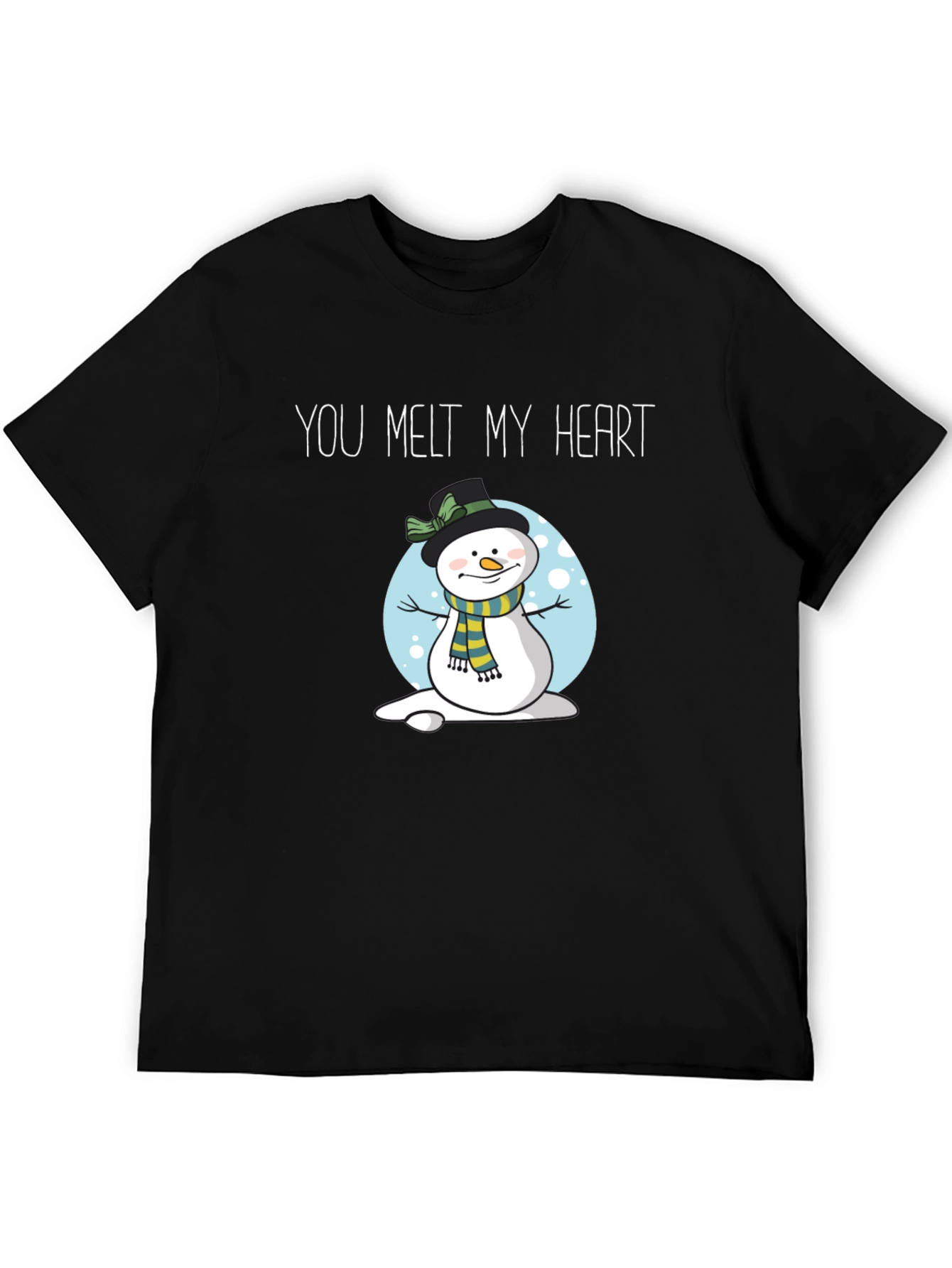 You Melt My Heart Snowman Graphic T-Shirt