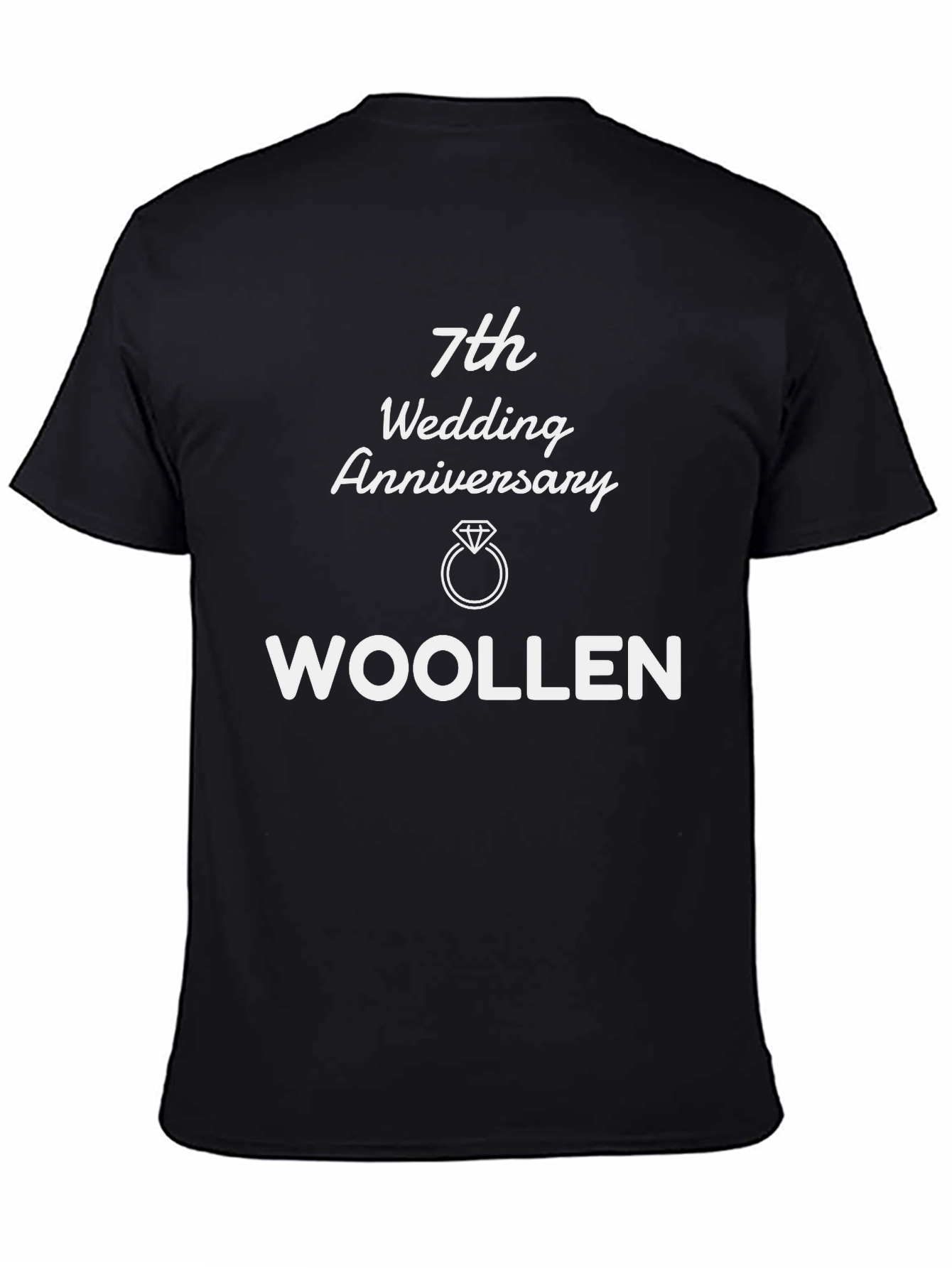 7th Woollen Anniversary T-Shirt