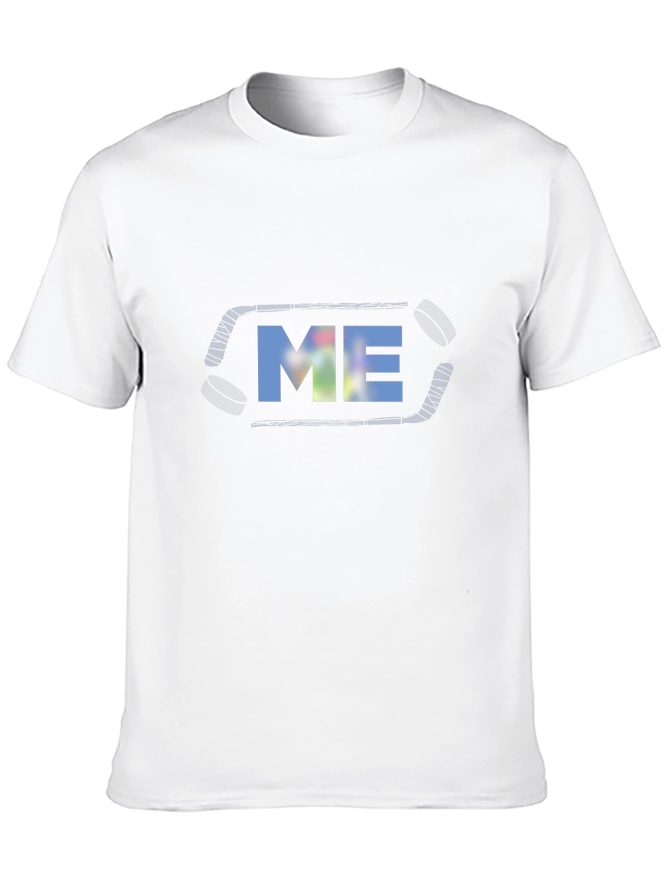 Hockey ME Graphic Tee - Stylish Black T-Shirt