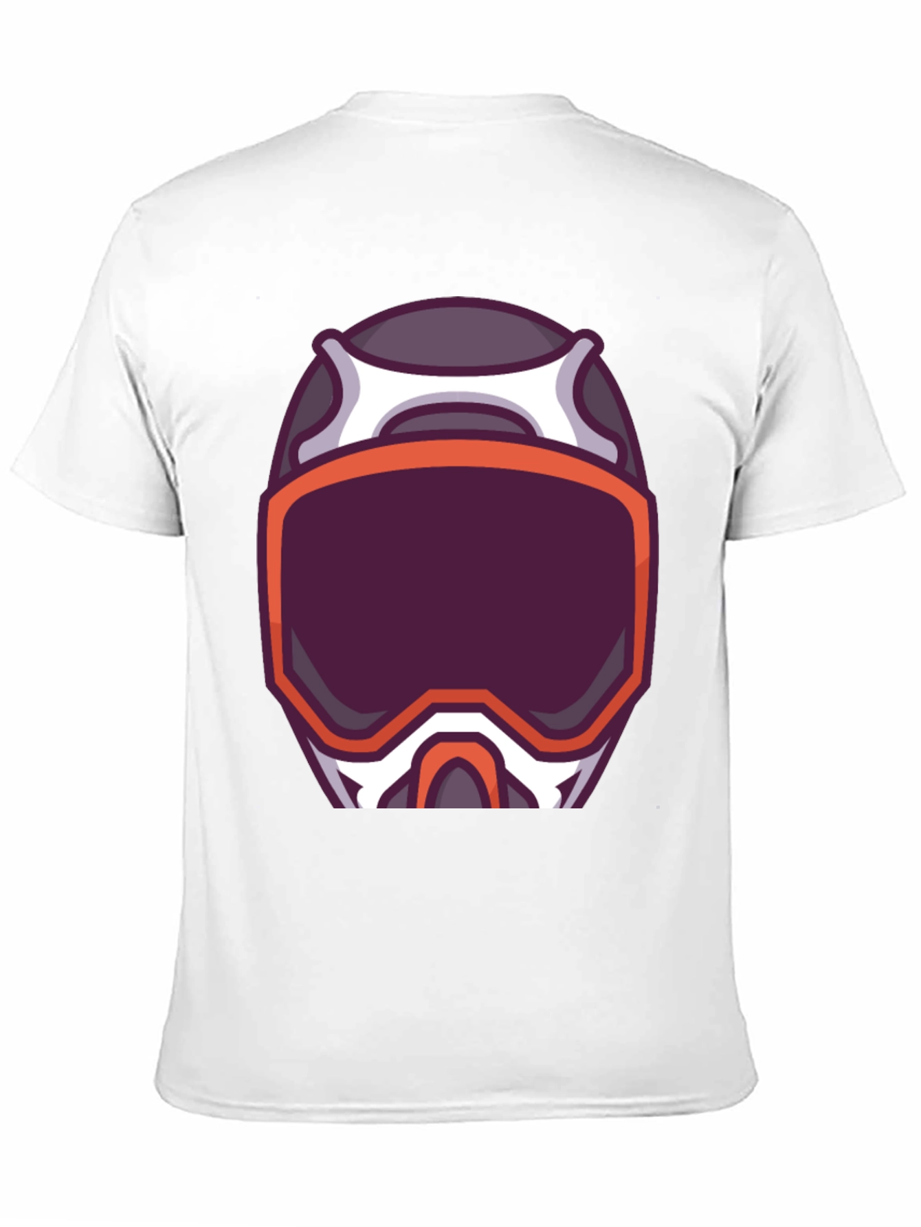 Helmet Graphic Tee - Bold Design Comfortable Fit