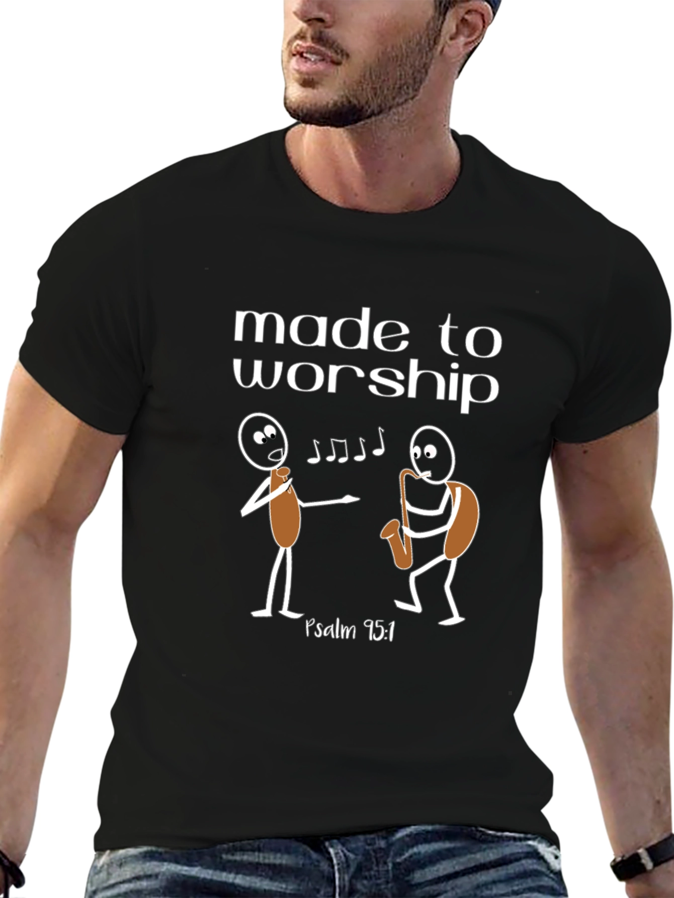 Made to Worship T-Shirt - Christian Tee