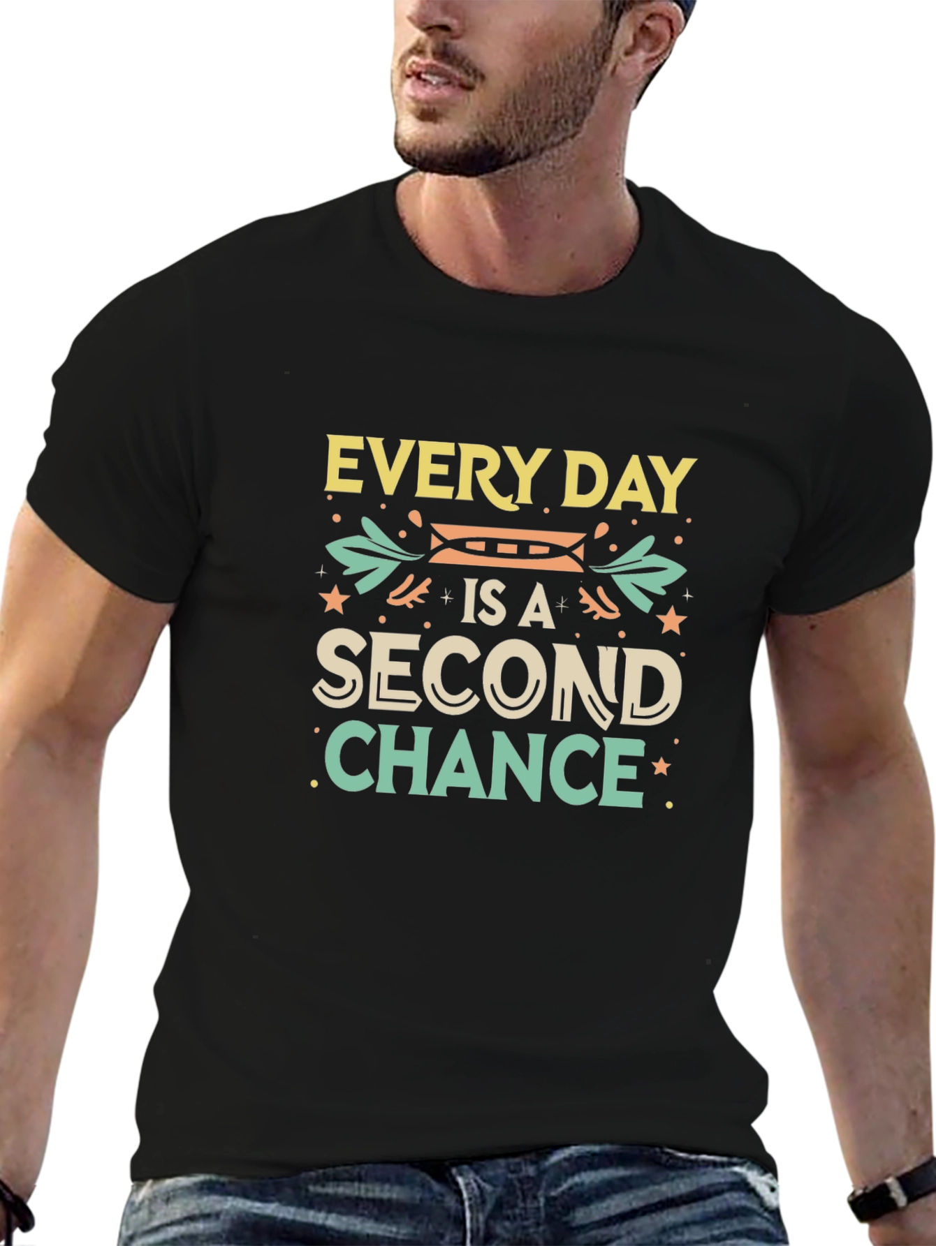 Every Day Second Chance Graphic T-Shirt