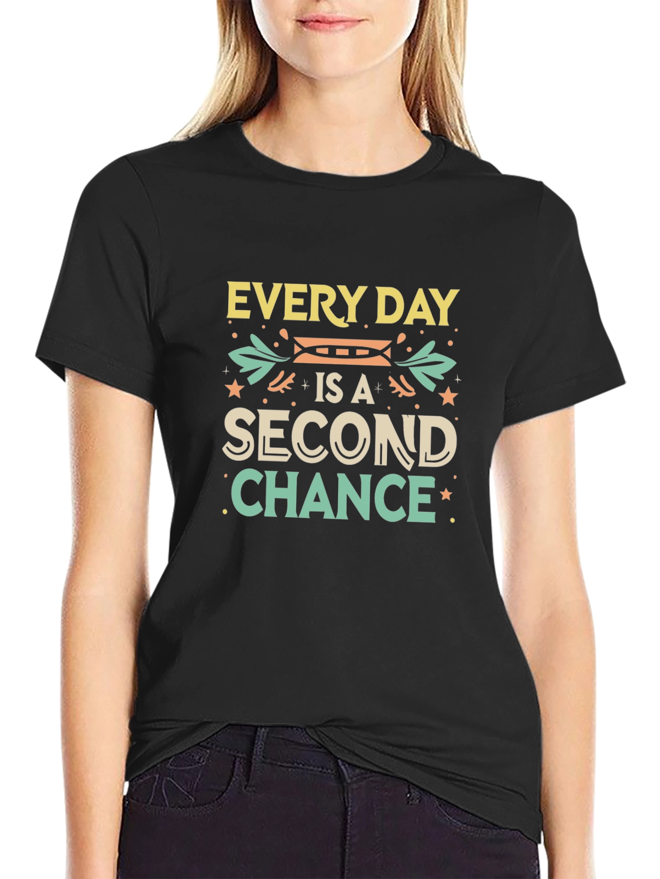 Every Day Second Chance Graphic T-Shirt