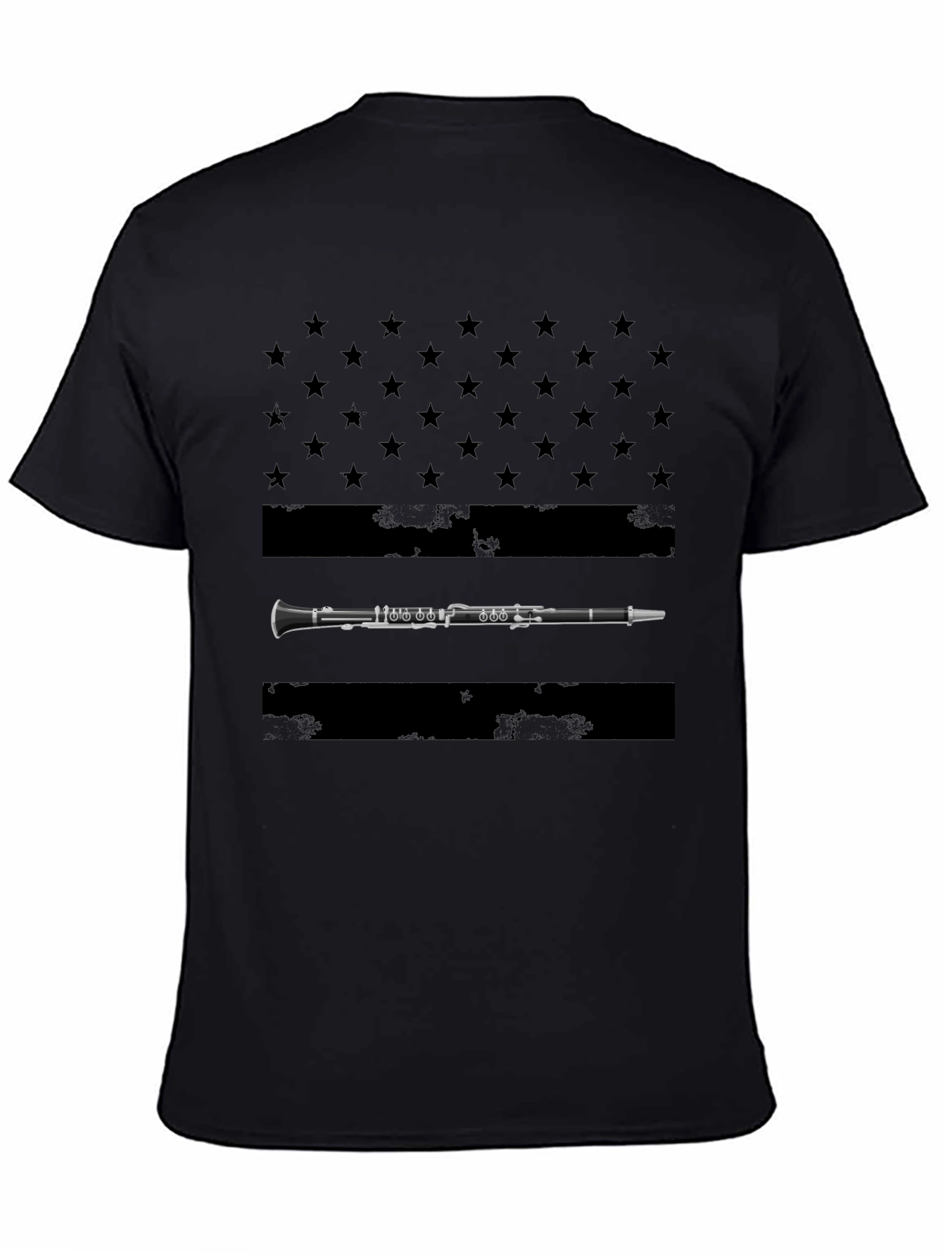 Clarinet American Flag T-Shirt