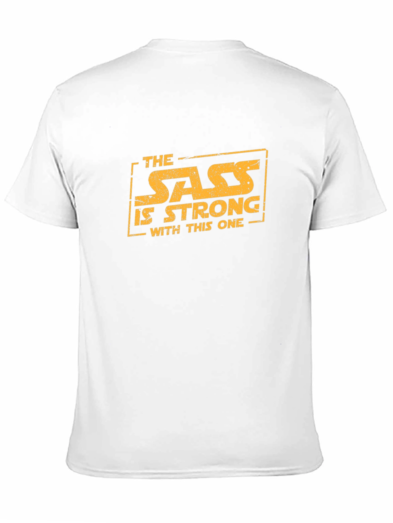 Sass Is Strong Black T-Shirt