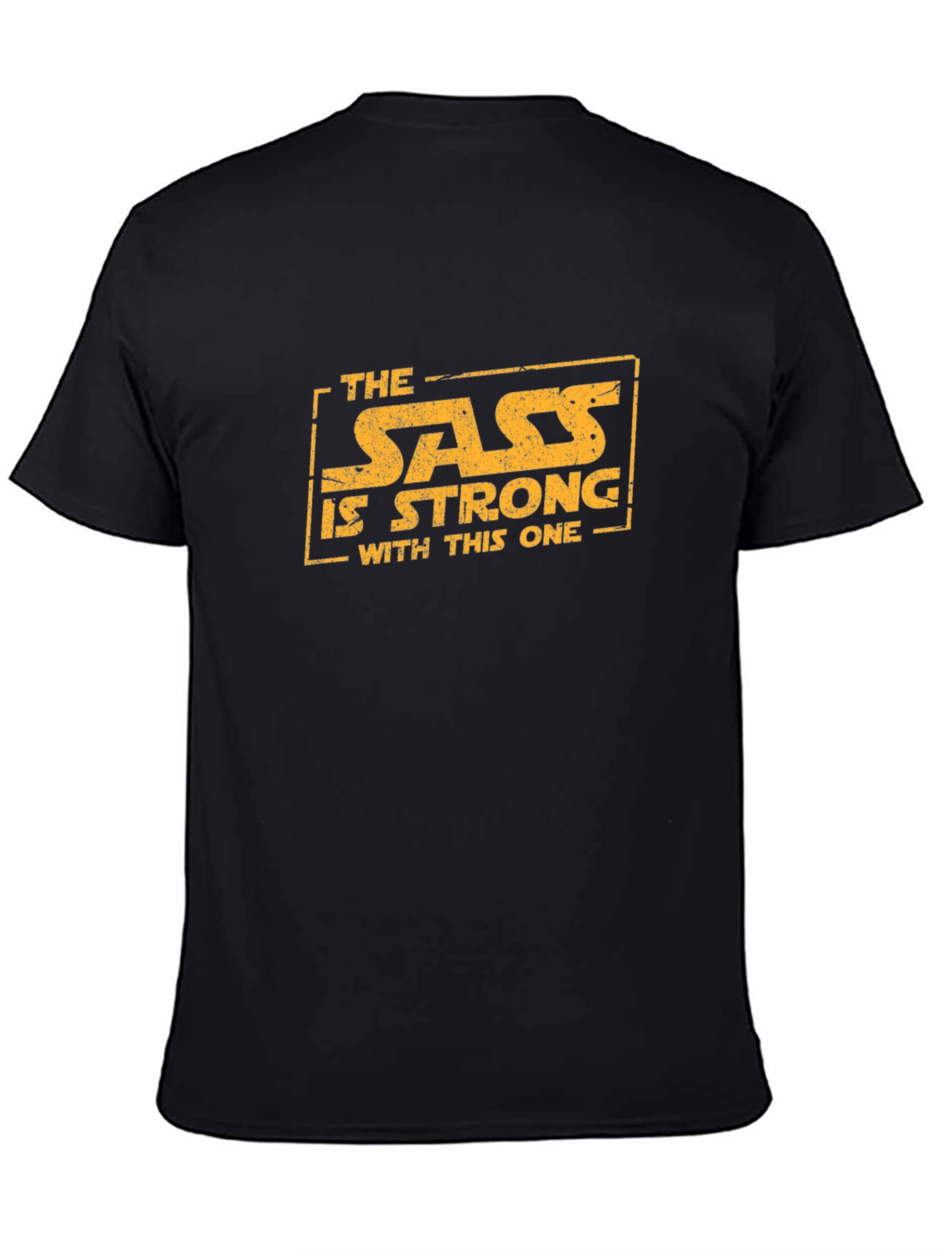 Sass Is Strong Black T-Shirt