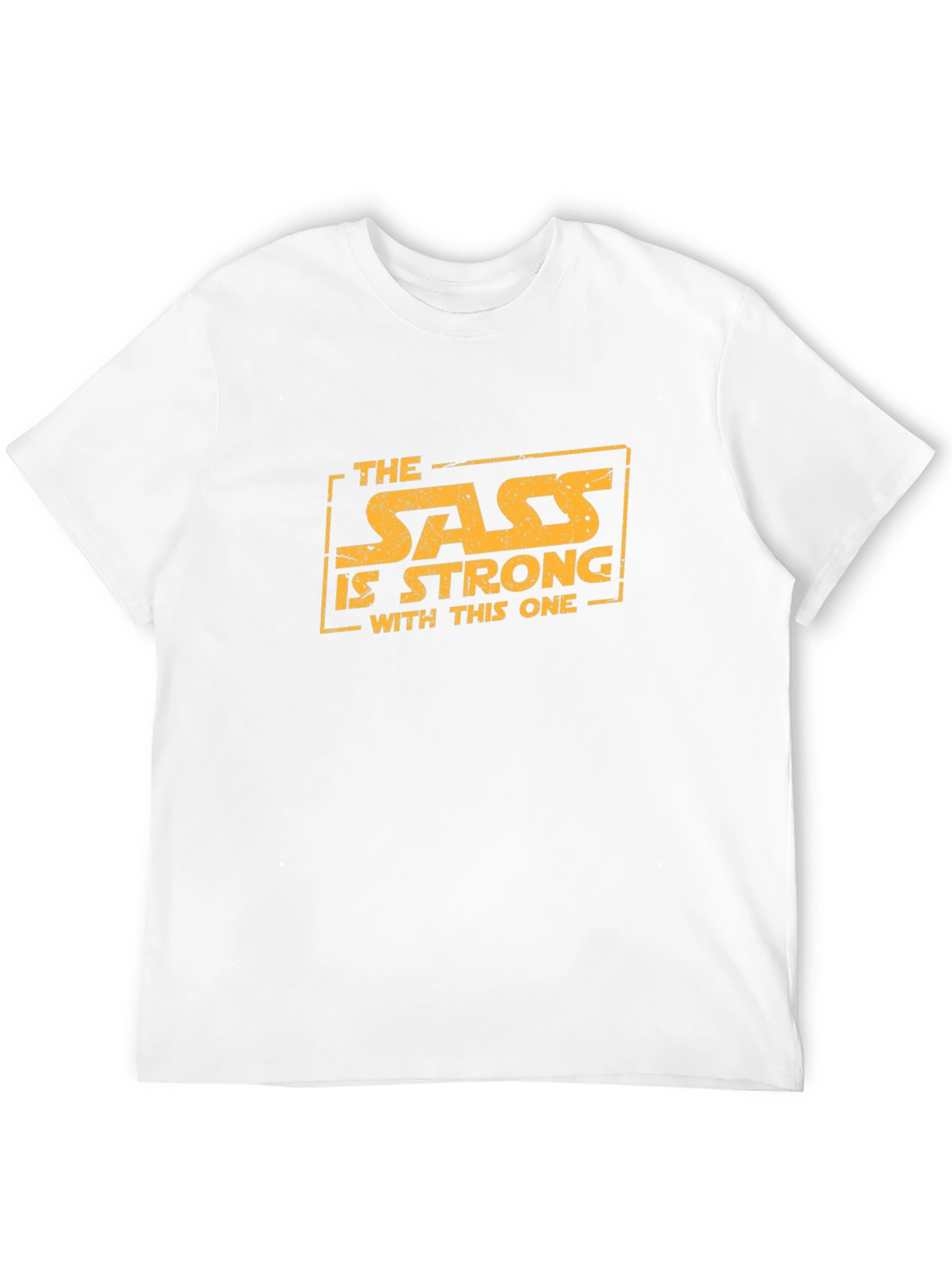 Sass Is Strong Black T-Shirt