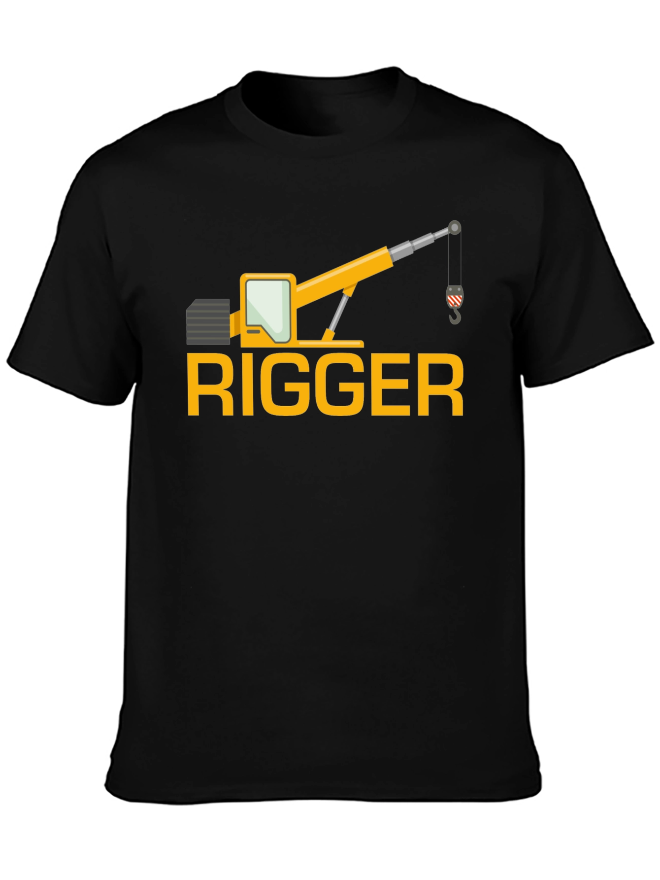Rigger Crane Operator Graphic T-Shirt - Heavy Duty