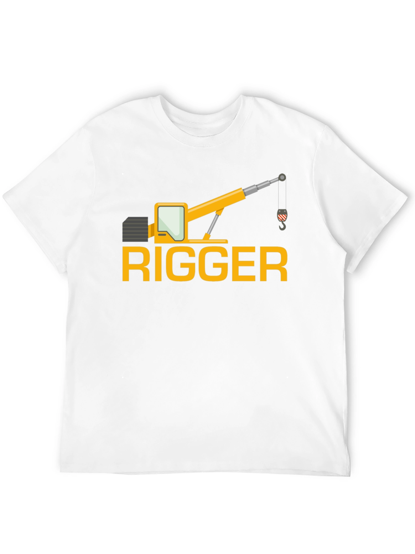 Rigger Crane Operator Graphic T-Shirt - Heavy Duty