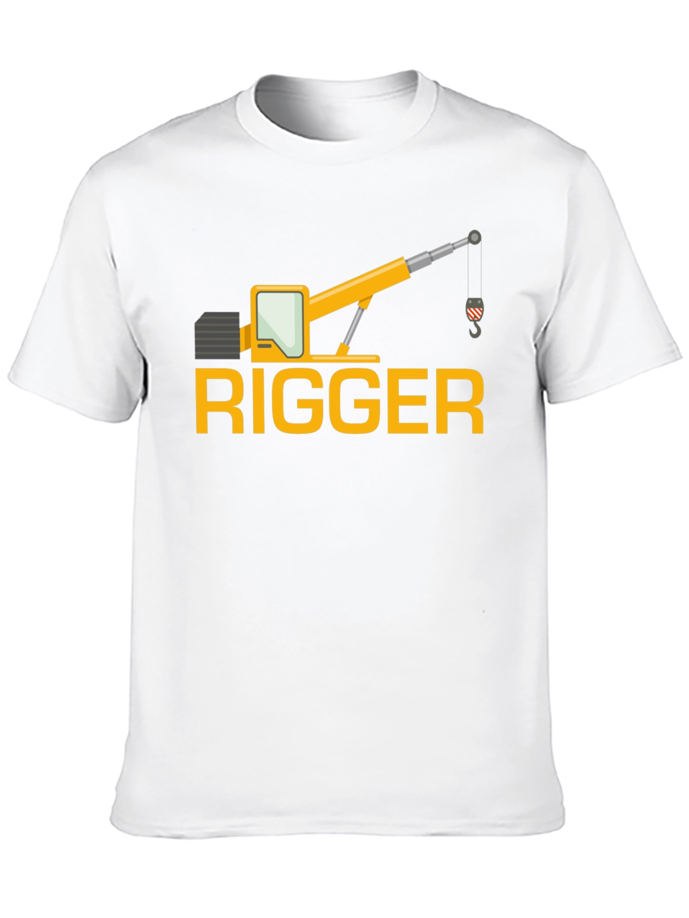 Rigger Crane Operator Graphic T-Shirt - Heavy Duty