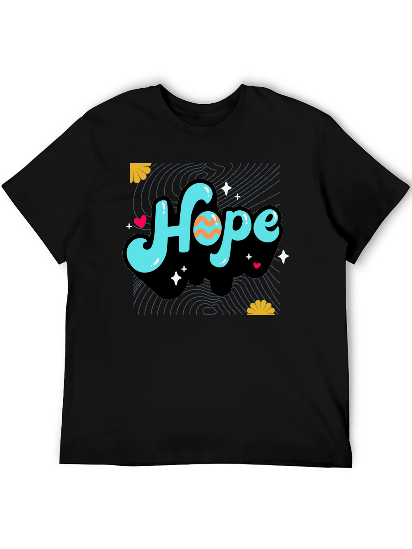 Hope Graphic T-Shirt - Black