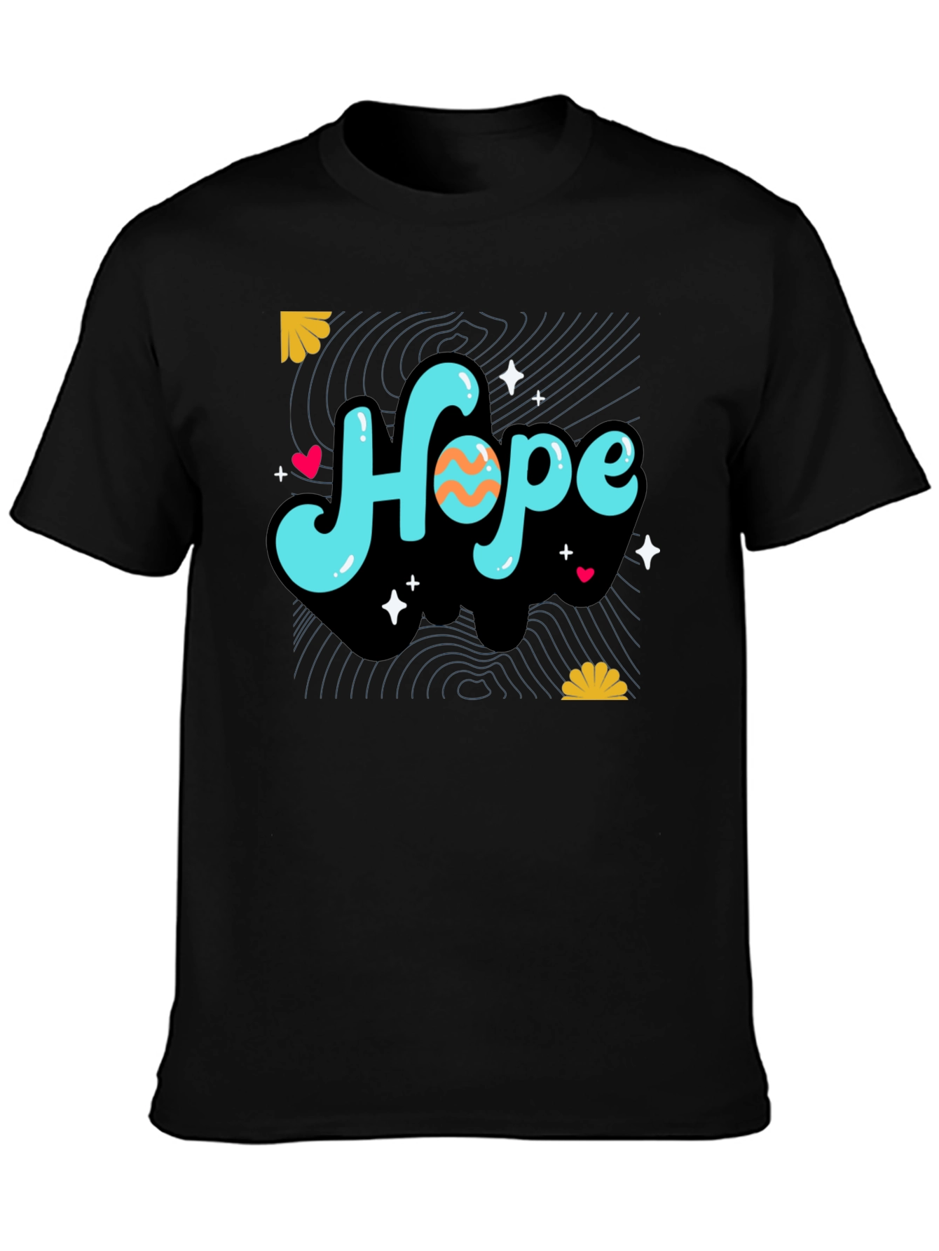 Hope Graphic T-Shirt - Black