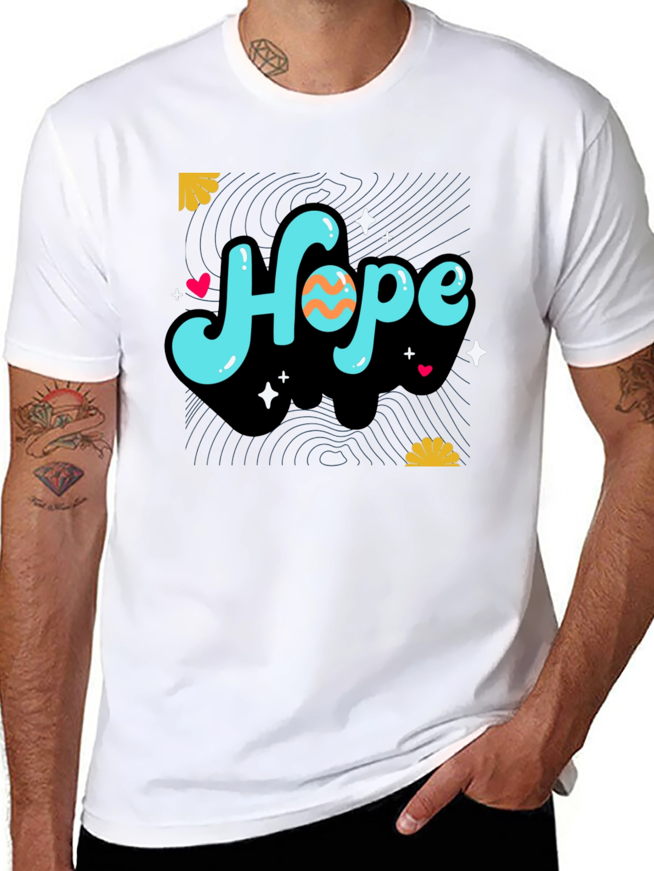 Hope Graphic T-Shirt - Black