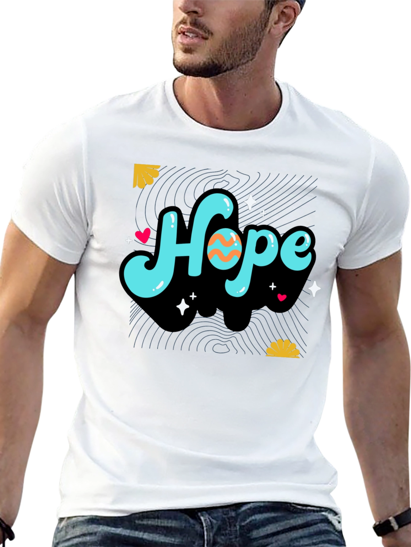 Hope Graphic T-Shirt - Black