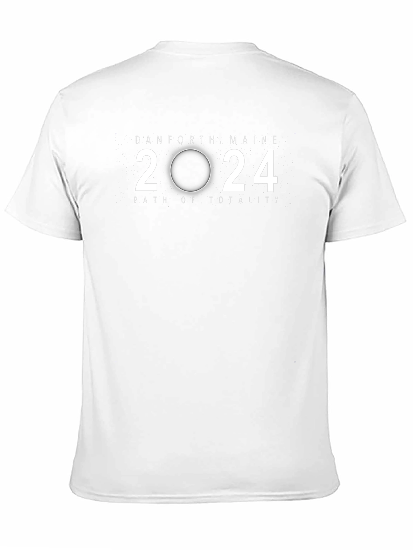 Danforth Maine 2024 Path of Totality T-Shirt