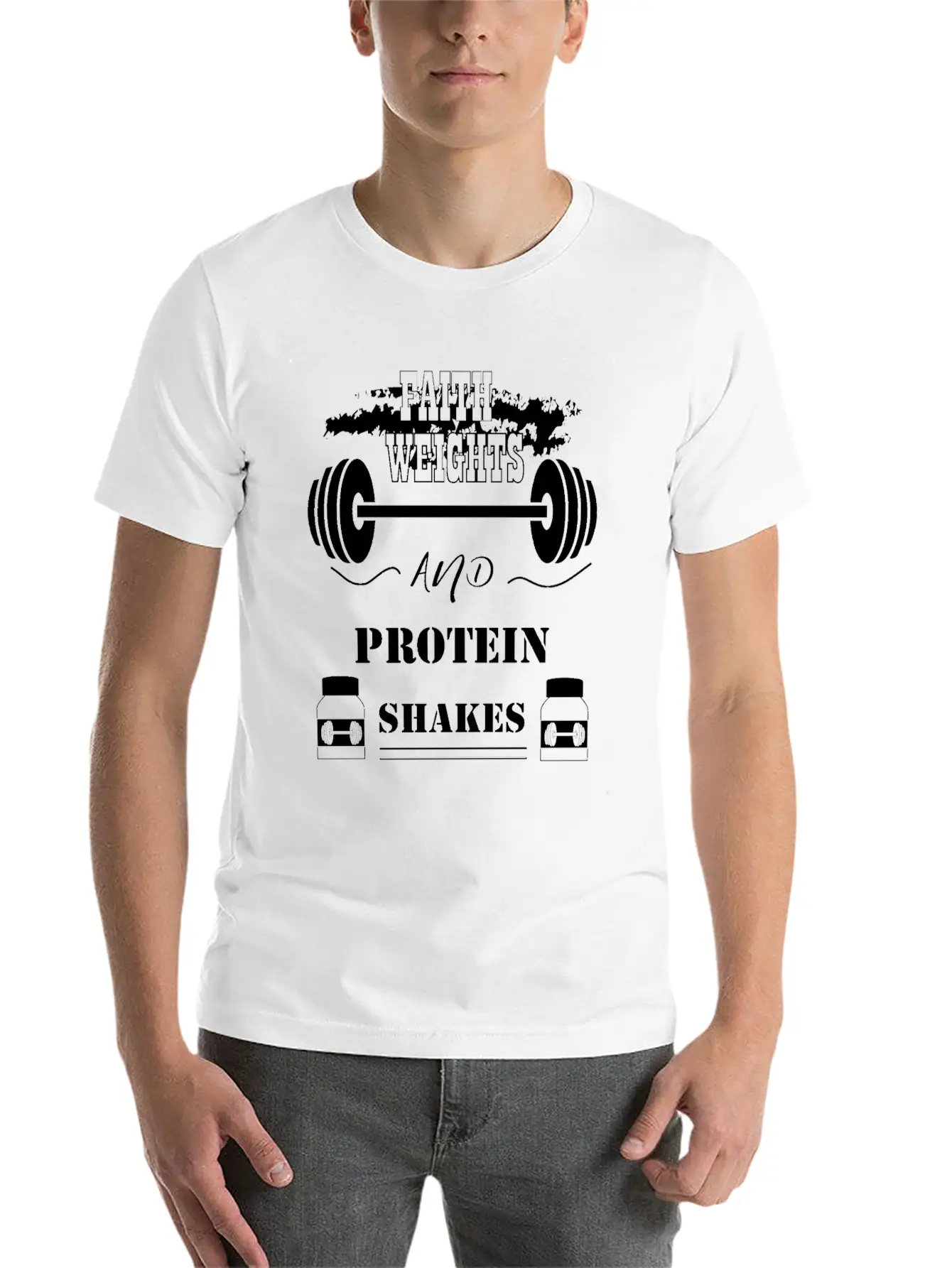 Workout Motivation Unisex Casual T-Shirt – Clean Design For Daily Comfort