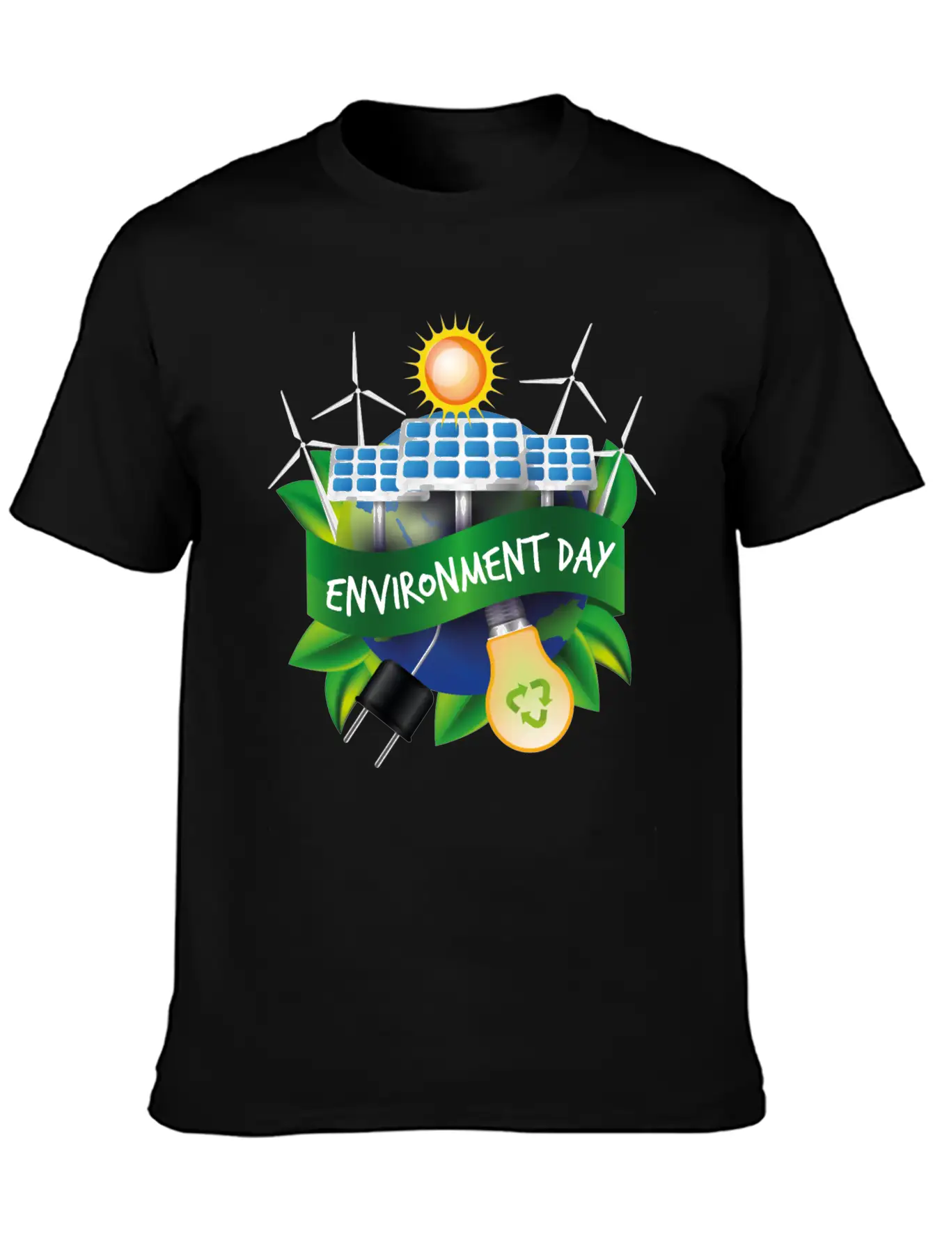 World Environment Day Working Together To Protect Unisex Casual T-Shirt – Clean Design For Daily Comfort
