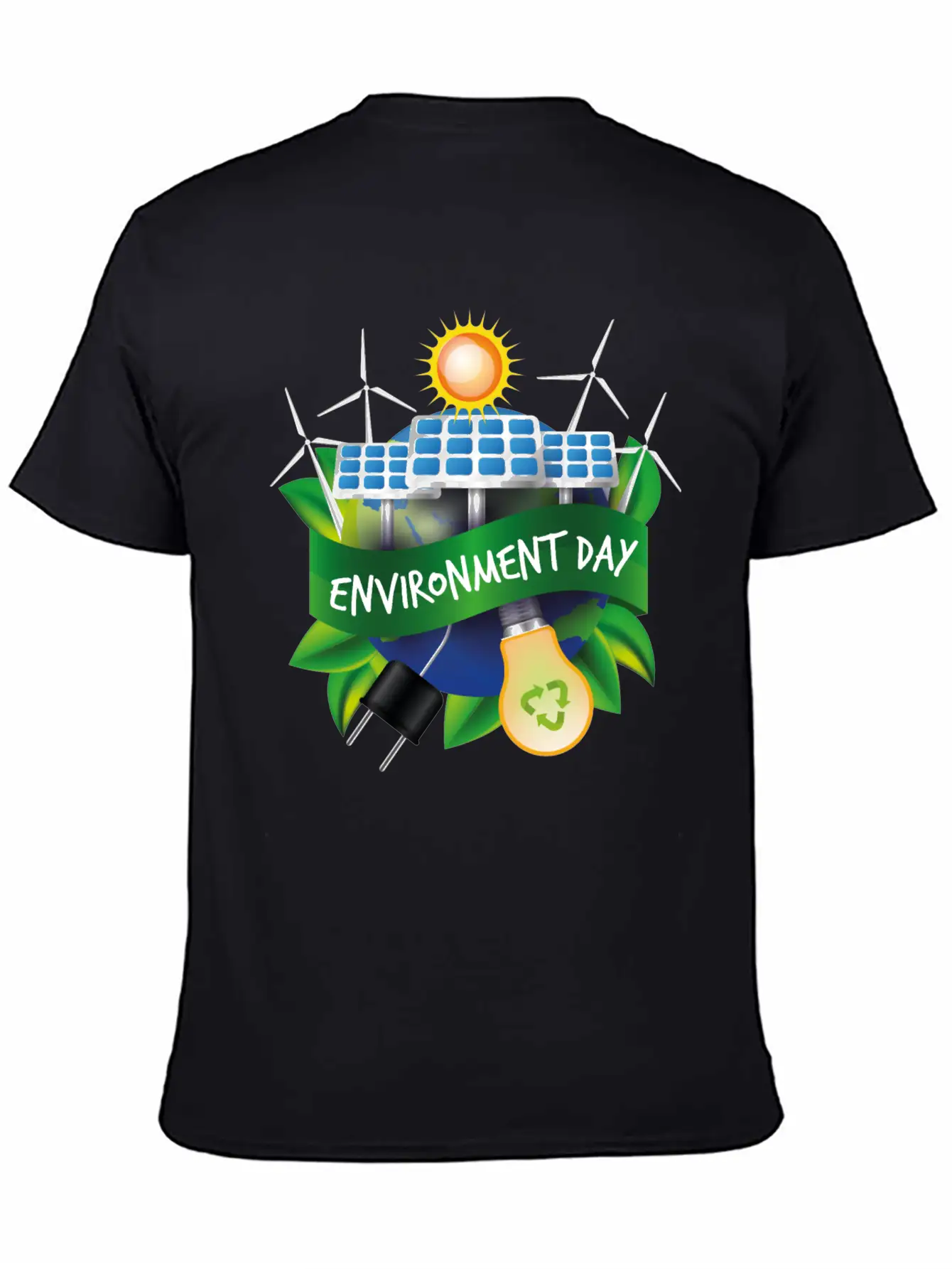 World Environment Day Working Together To Protect Unisex Casual T-Shirt – Clean Design For Daily Comfort