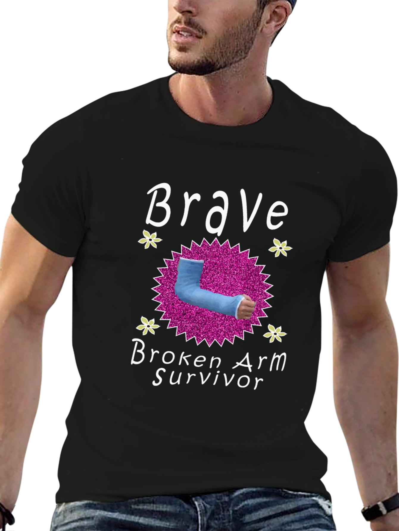 Brave Broken Arm Survivor T-Shirt