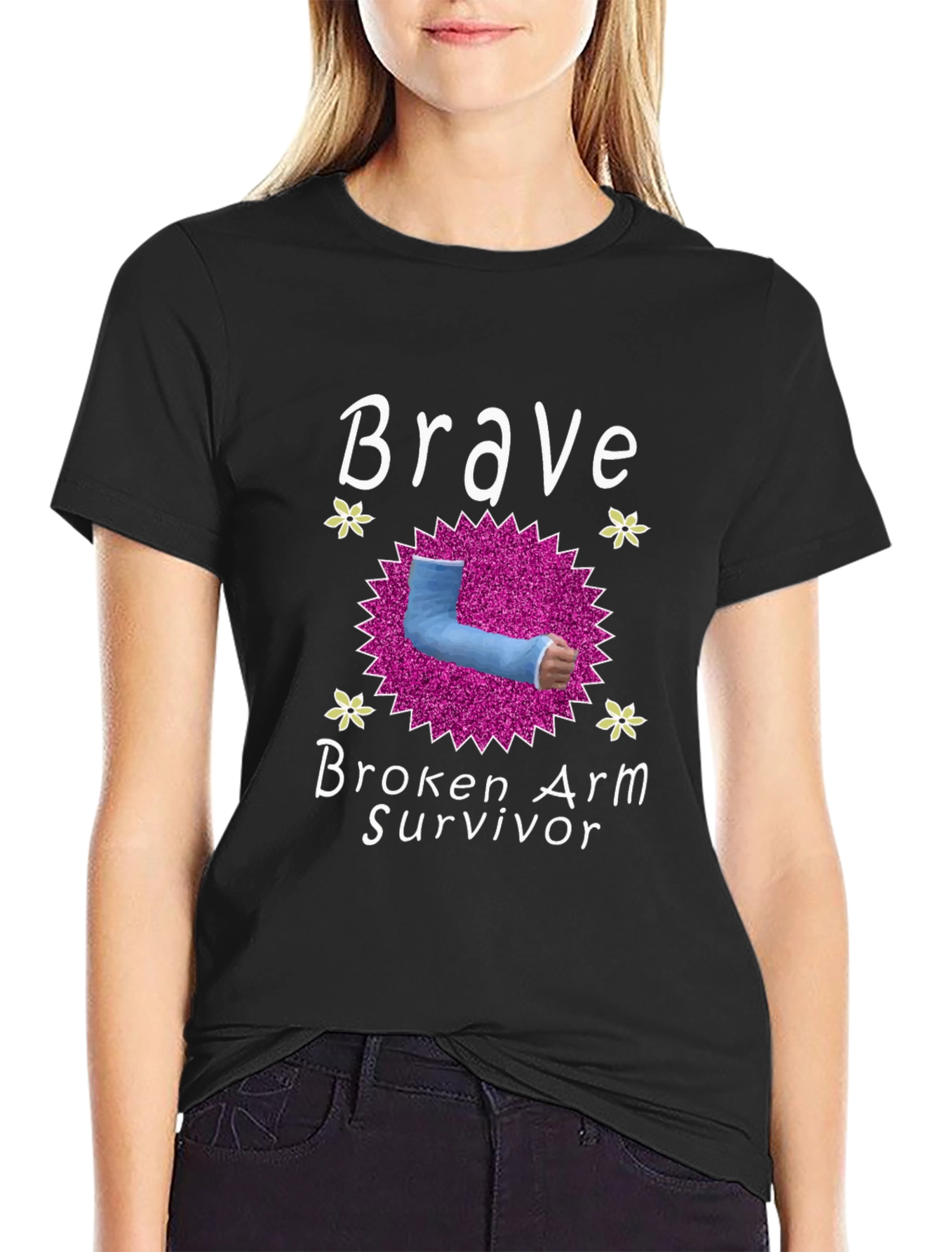Brave Broken Arm Survivor T-Shirt
