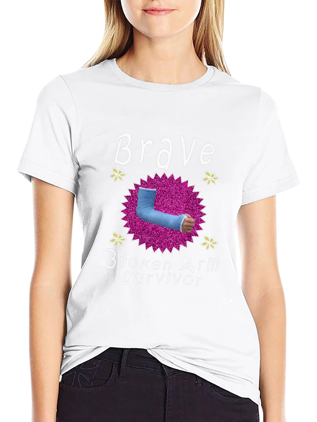Brave Broken Arm Survivor T-Shirt