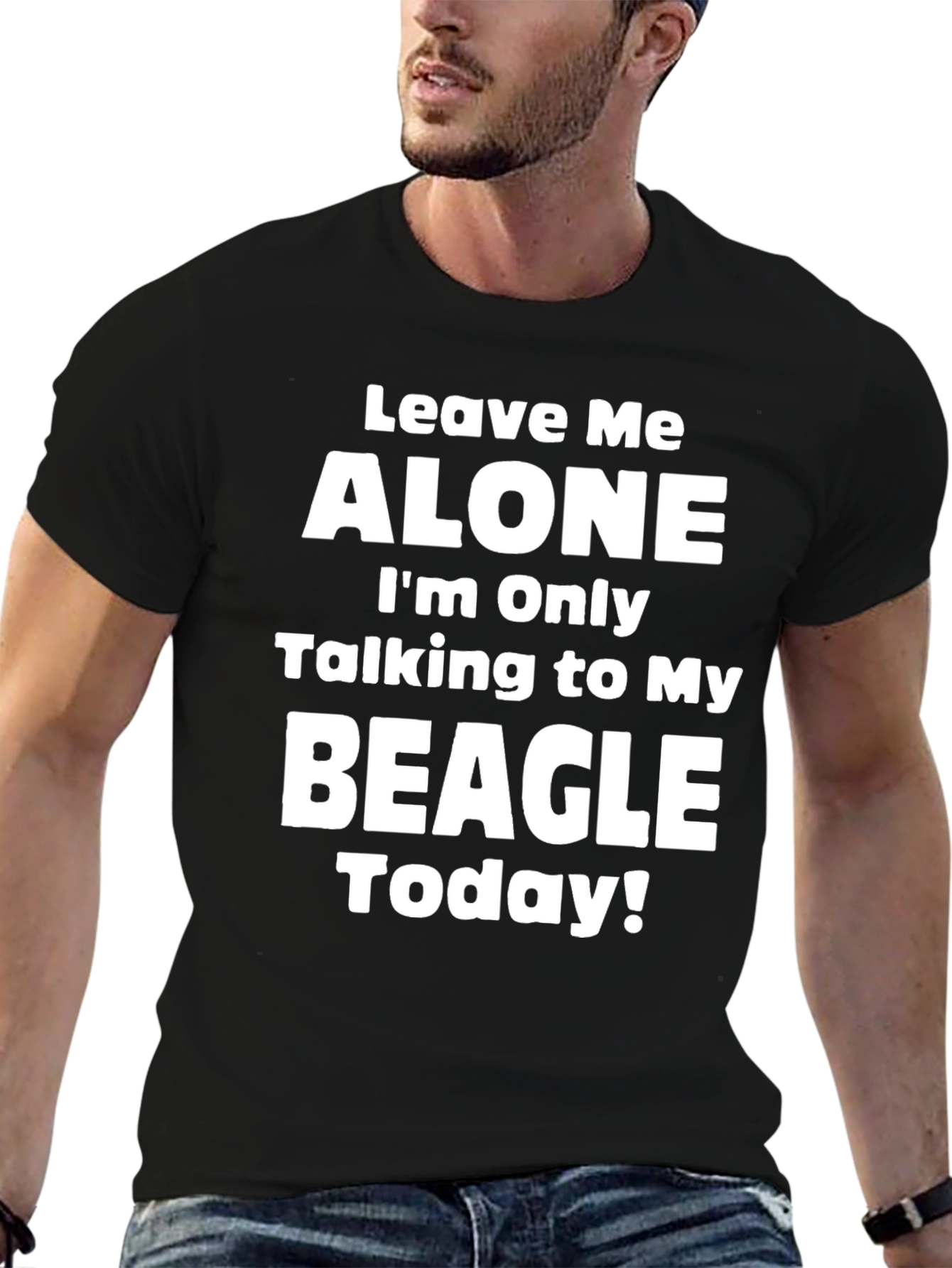 Funny Dog Lover T-Shirt - Leave Me Alone Beagle!