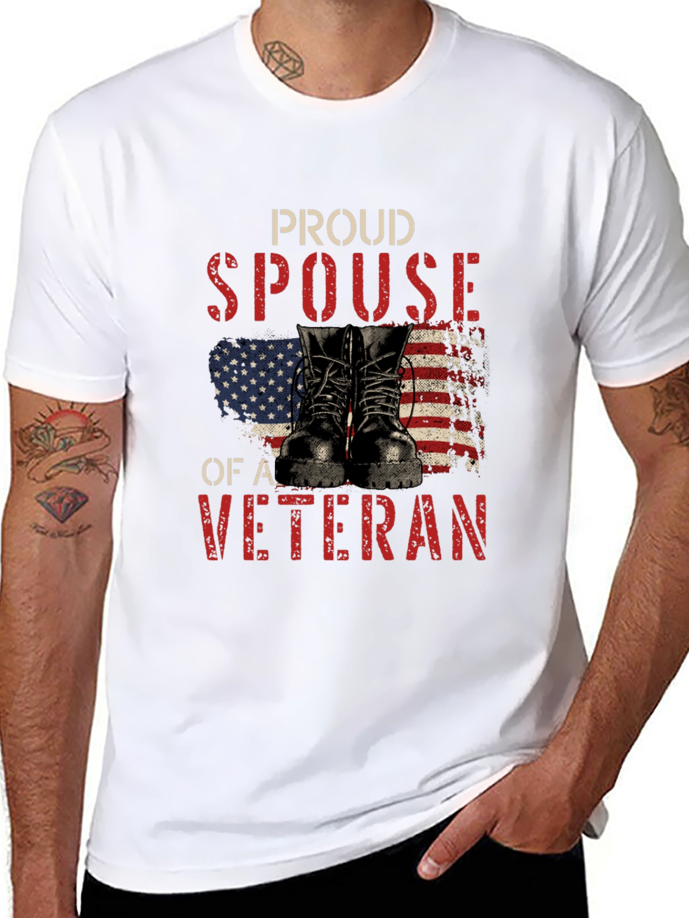 Proud Spouse of a Veteran T-Shirt