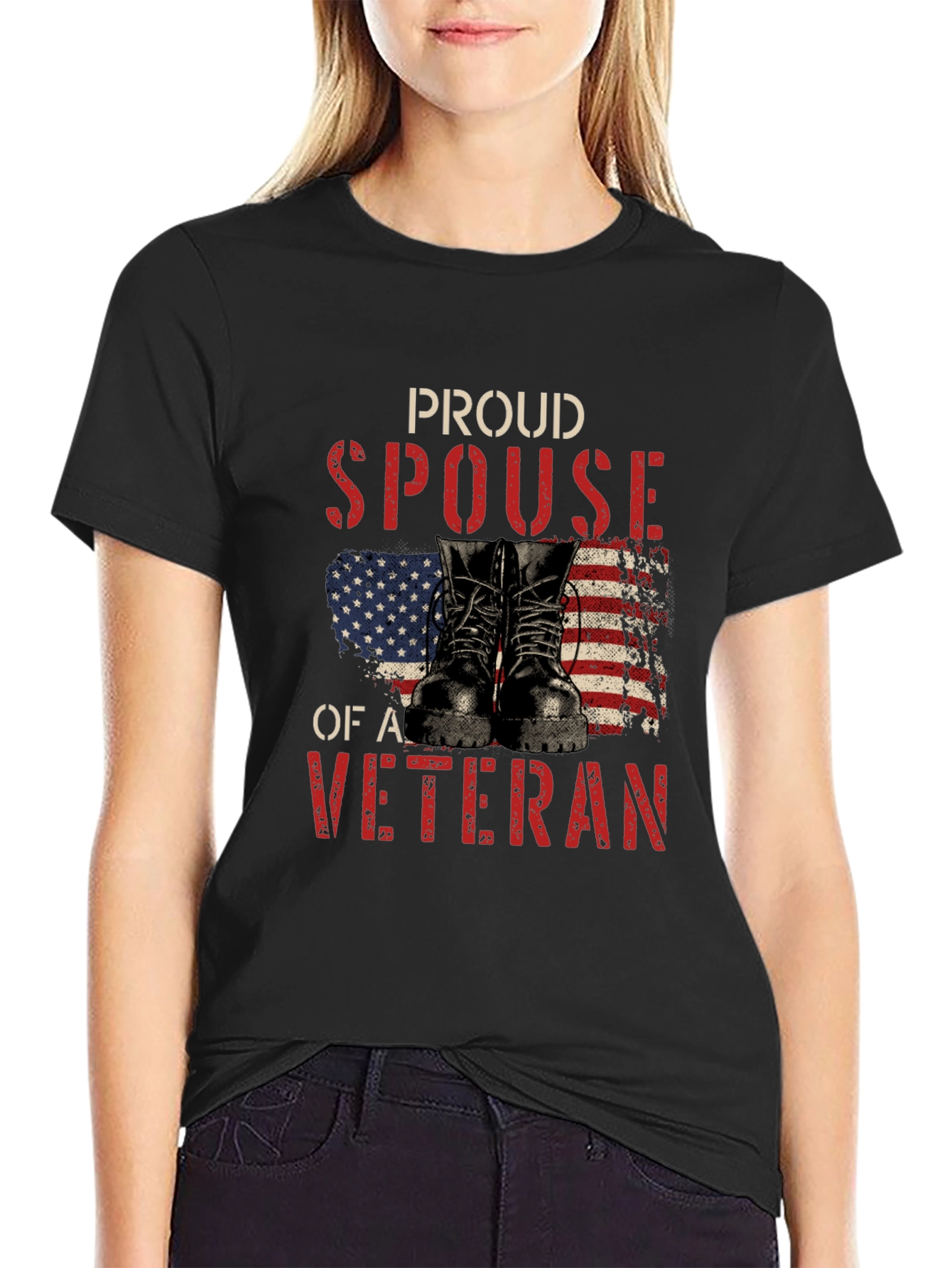 Proud Spouse of a Veteran T-Shirt